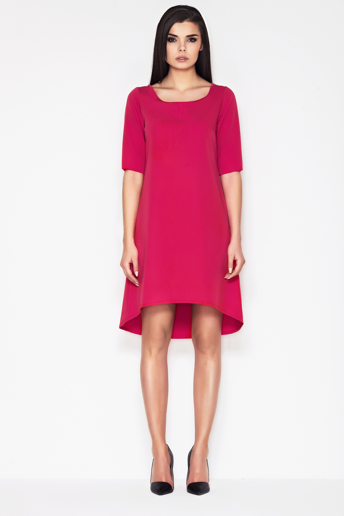 Awama Woman's Dress A56 Pink