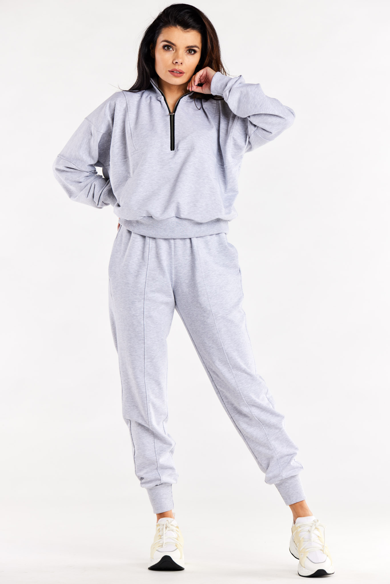 Infinite You Woman's Pants M317 Grey
