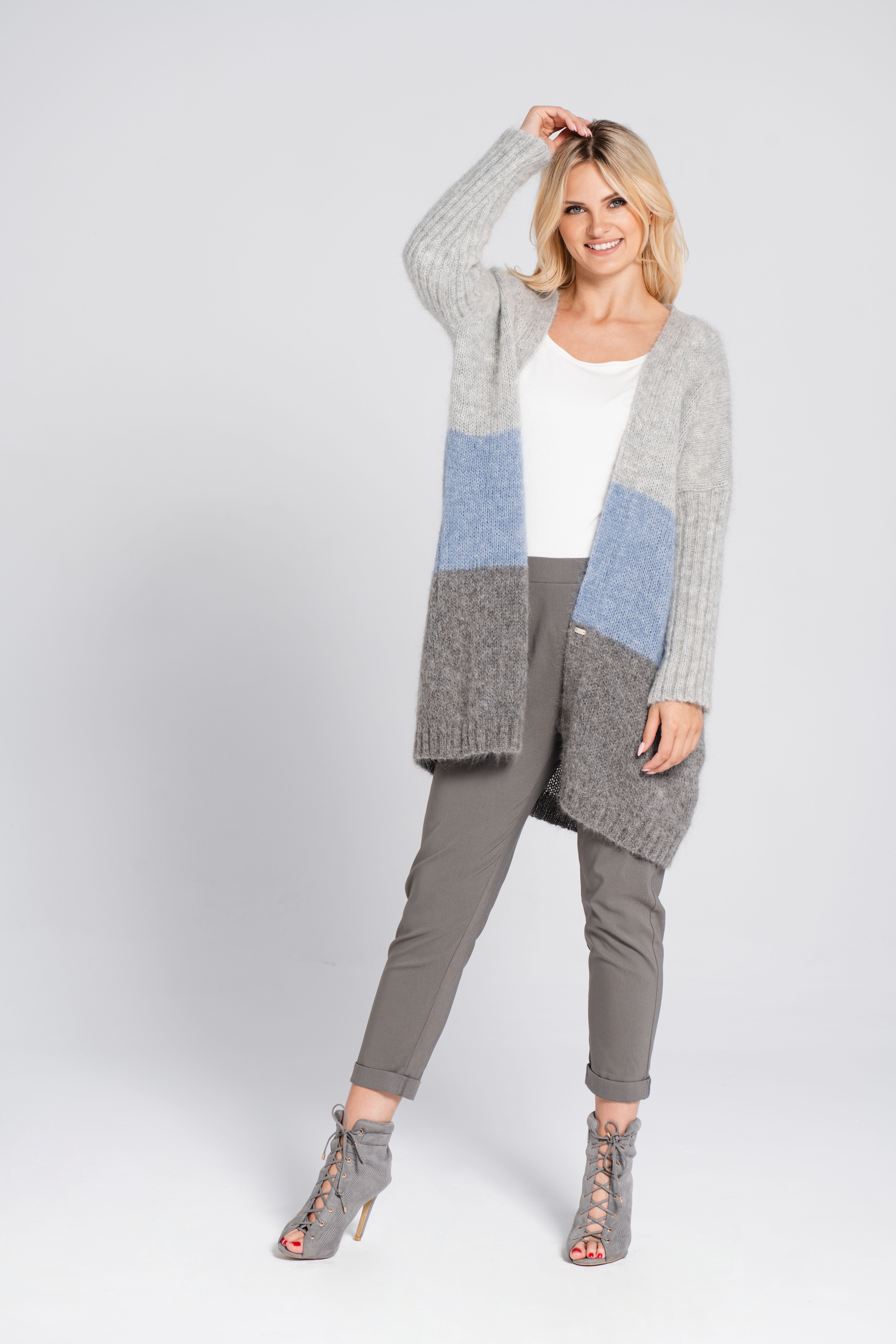 Levně Look Made With Love Woman's Sweater M362 Ocean