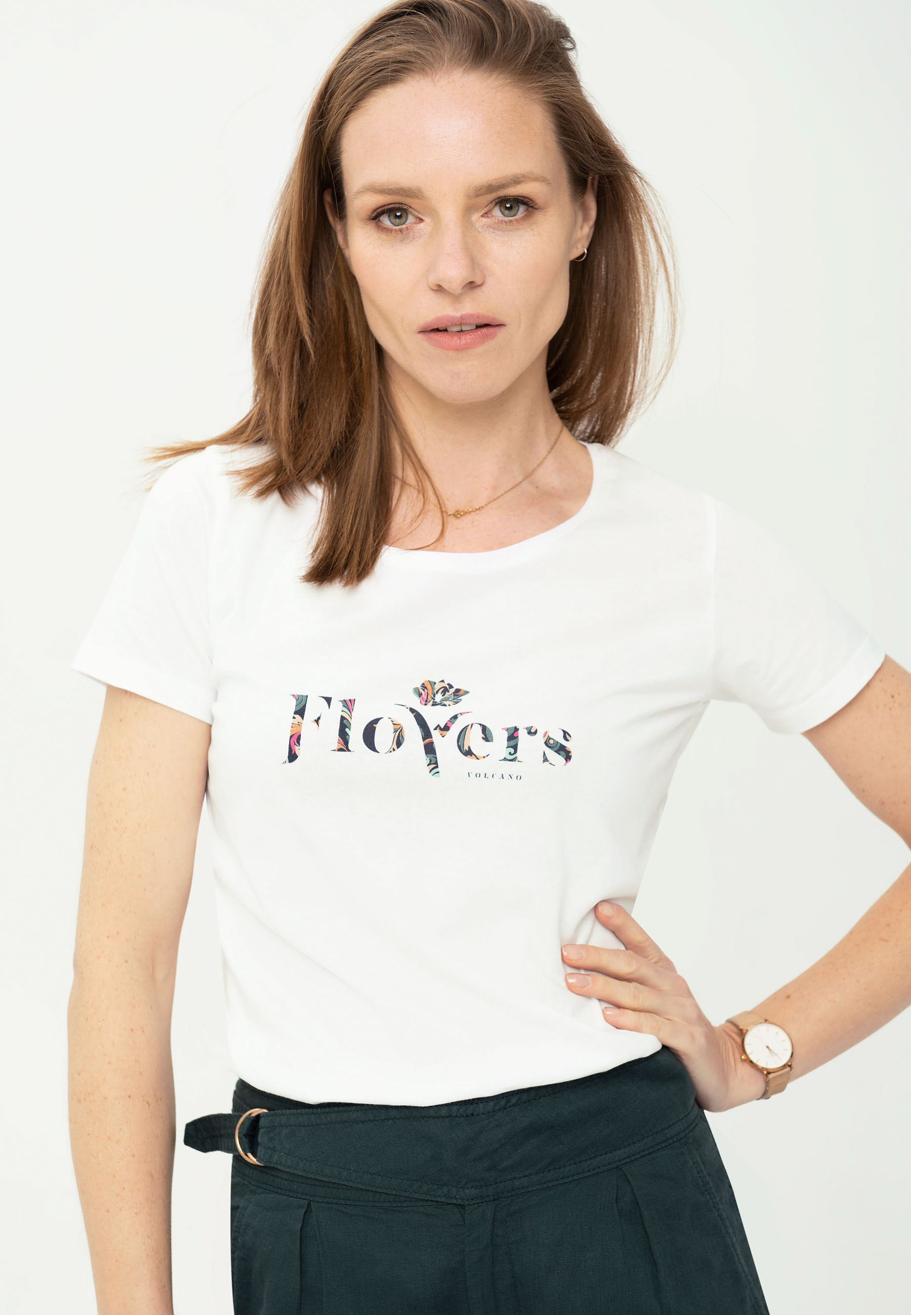 Levně Volcano Woman's T-shirt T-Tesy L02154-S23
