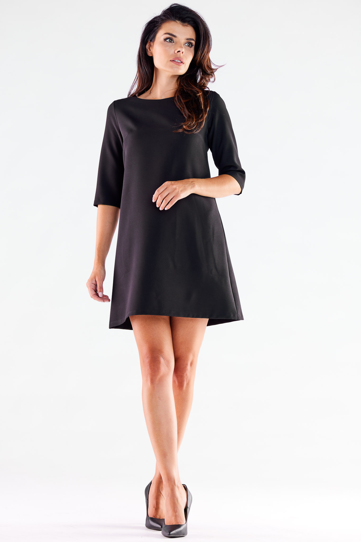 Awama Woman's Dress A521 Black
