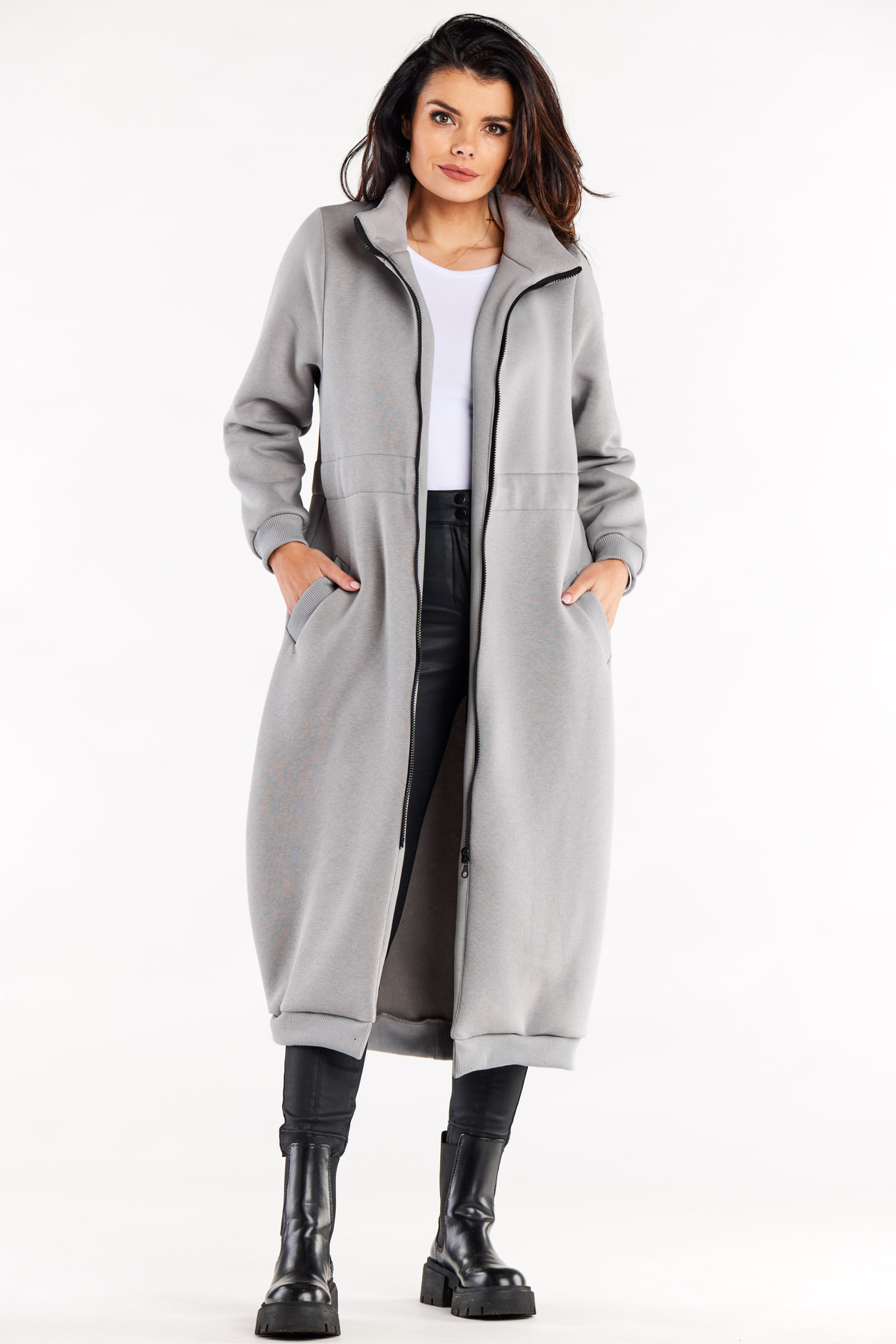Infinite You Woman's Hoodie M326 Grey