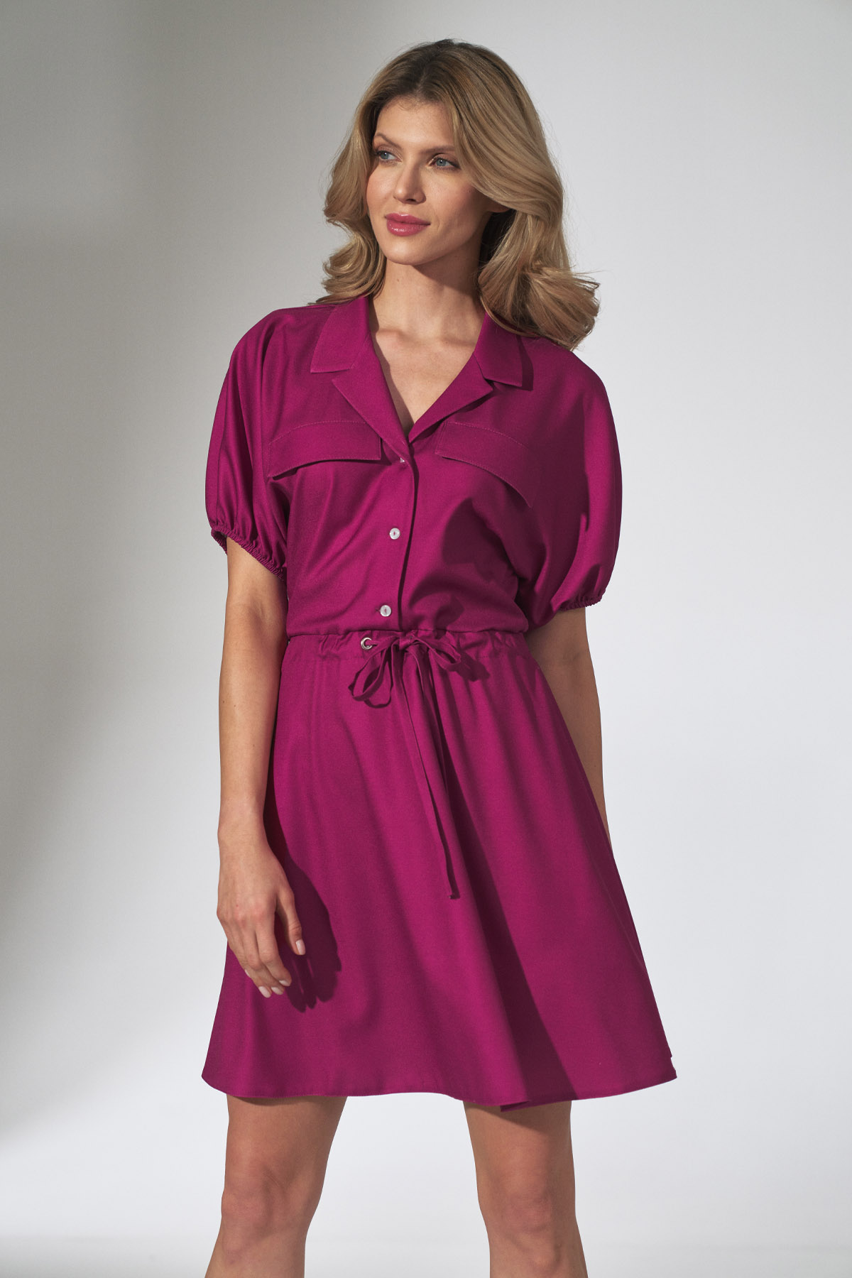 Figl Woman's Dress M739 Fuchsia