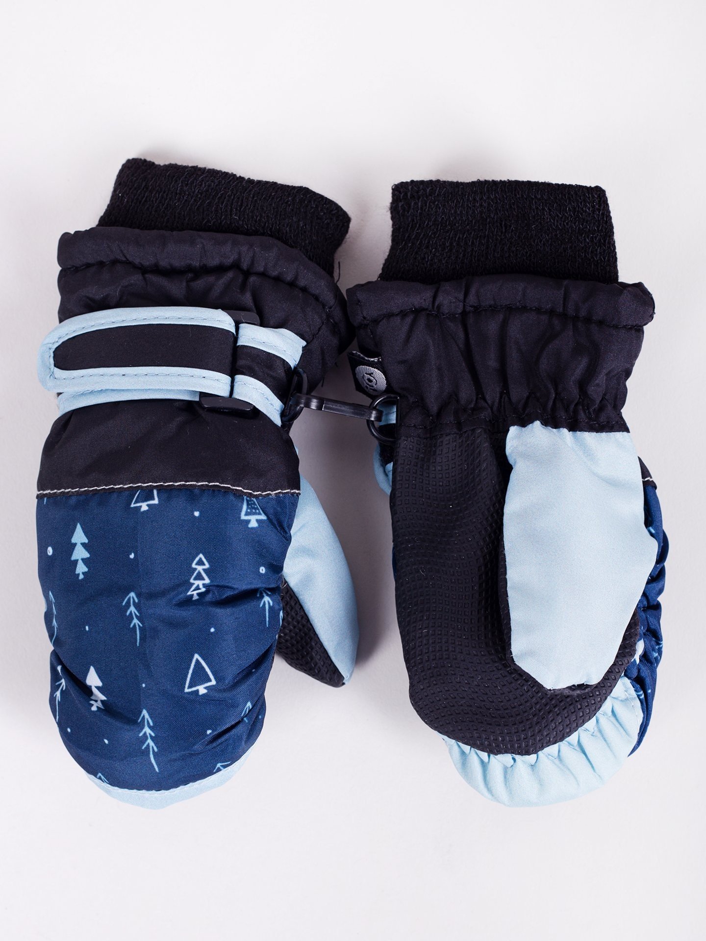 Levně Yoclub Kids's Children's Winter Ski Gloves REN-0227C-A110 Navy Blue