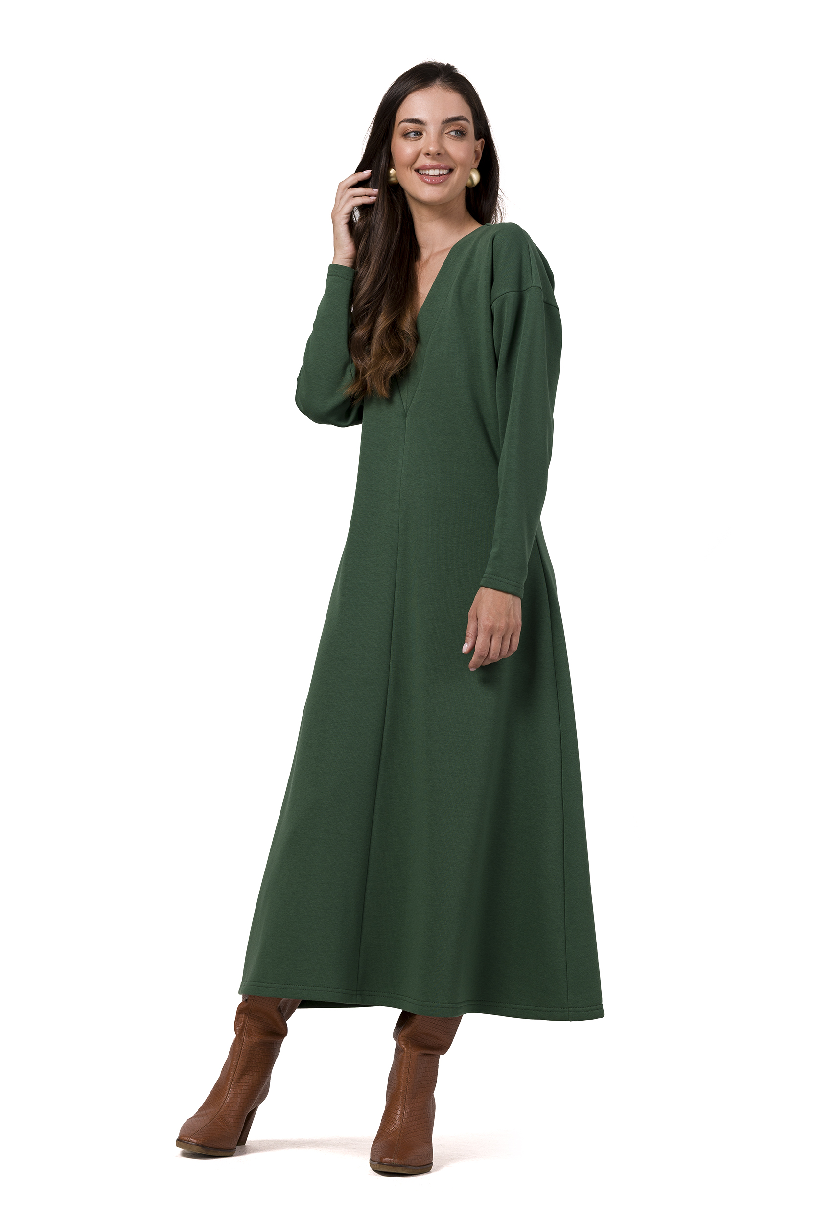 BeWear Woman's Dress B267 Grass