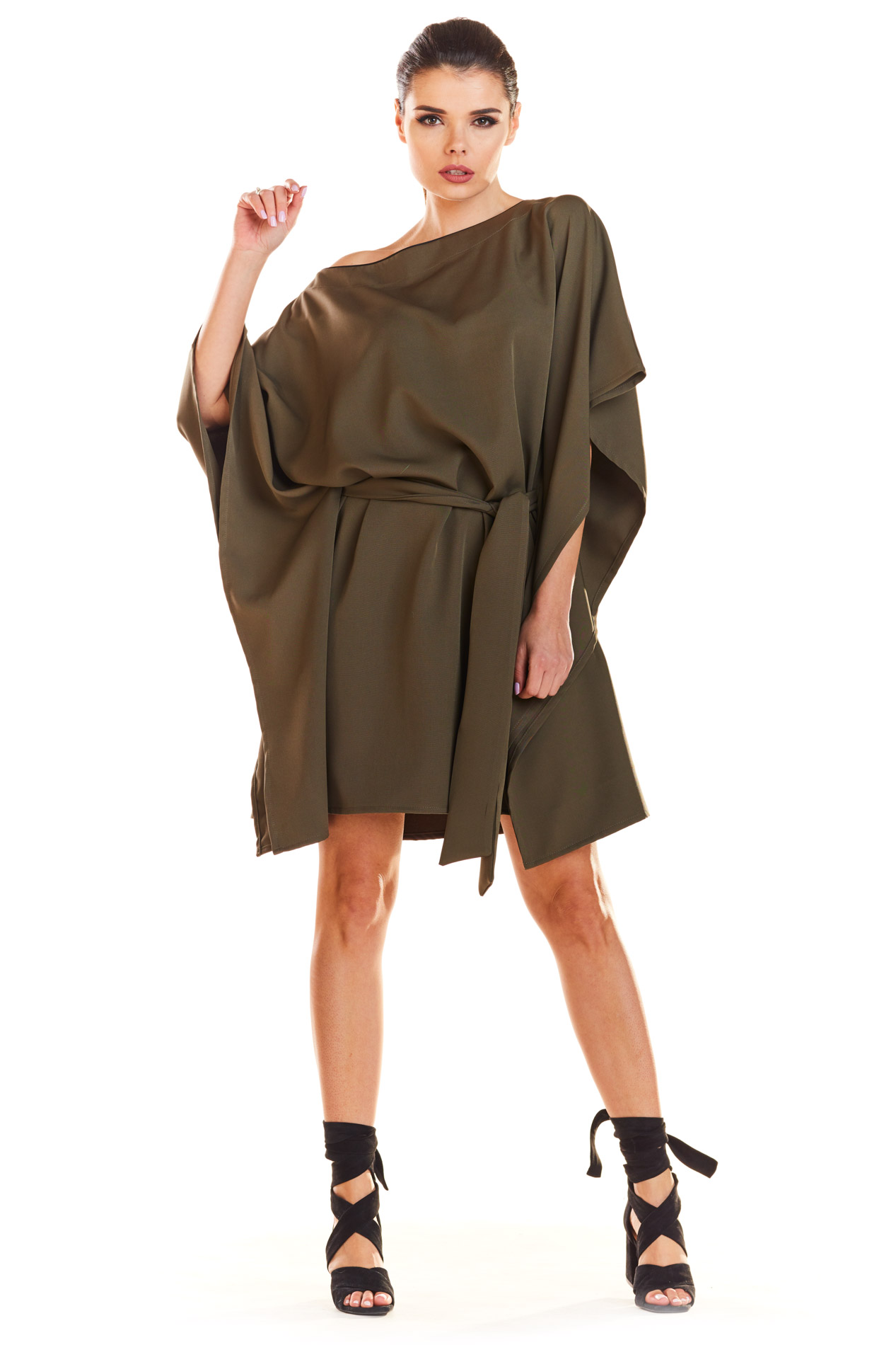 Infinite You Woman's Dress M196 Khaki