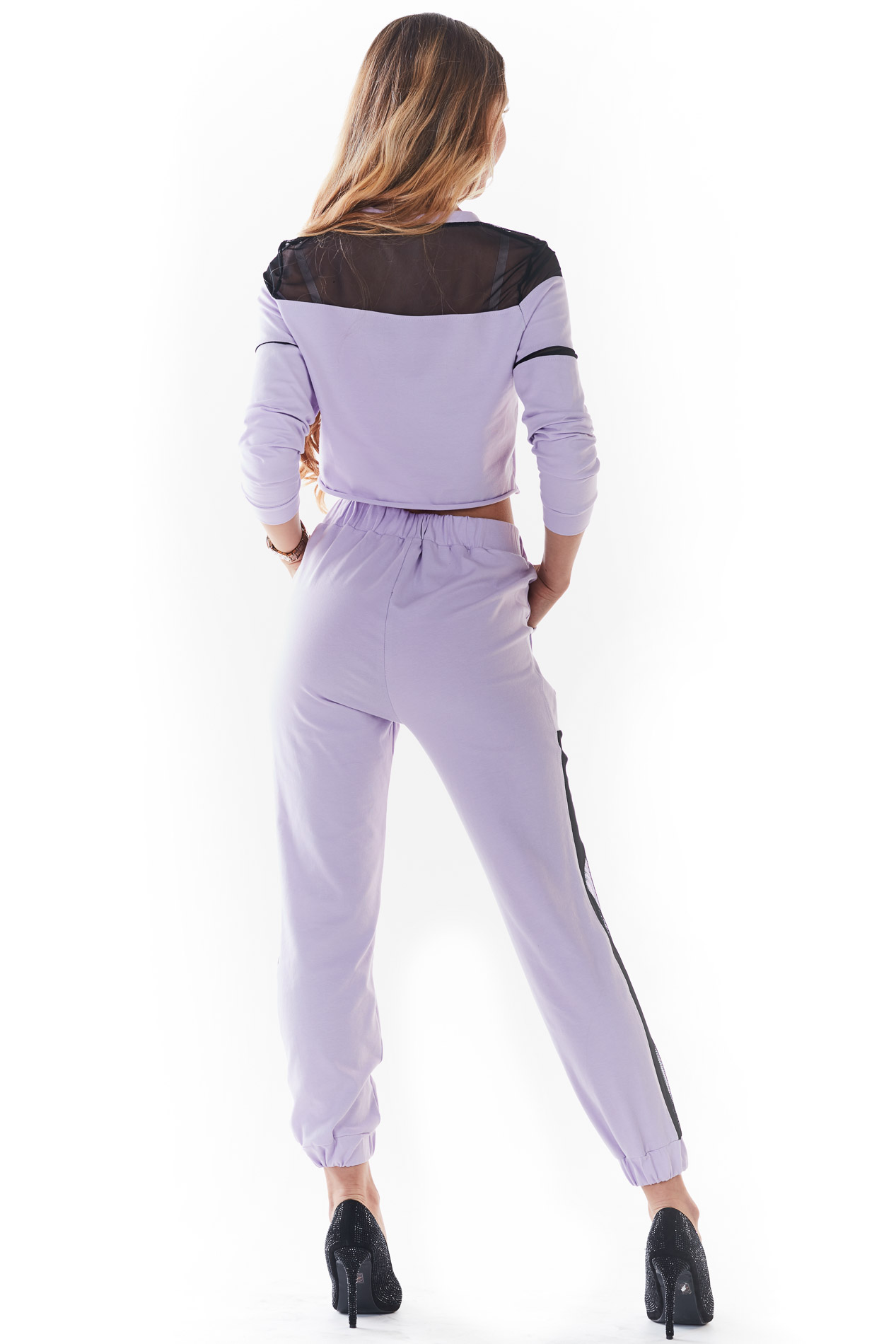 Infinit You Woman's Blouse M237 Purple