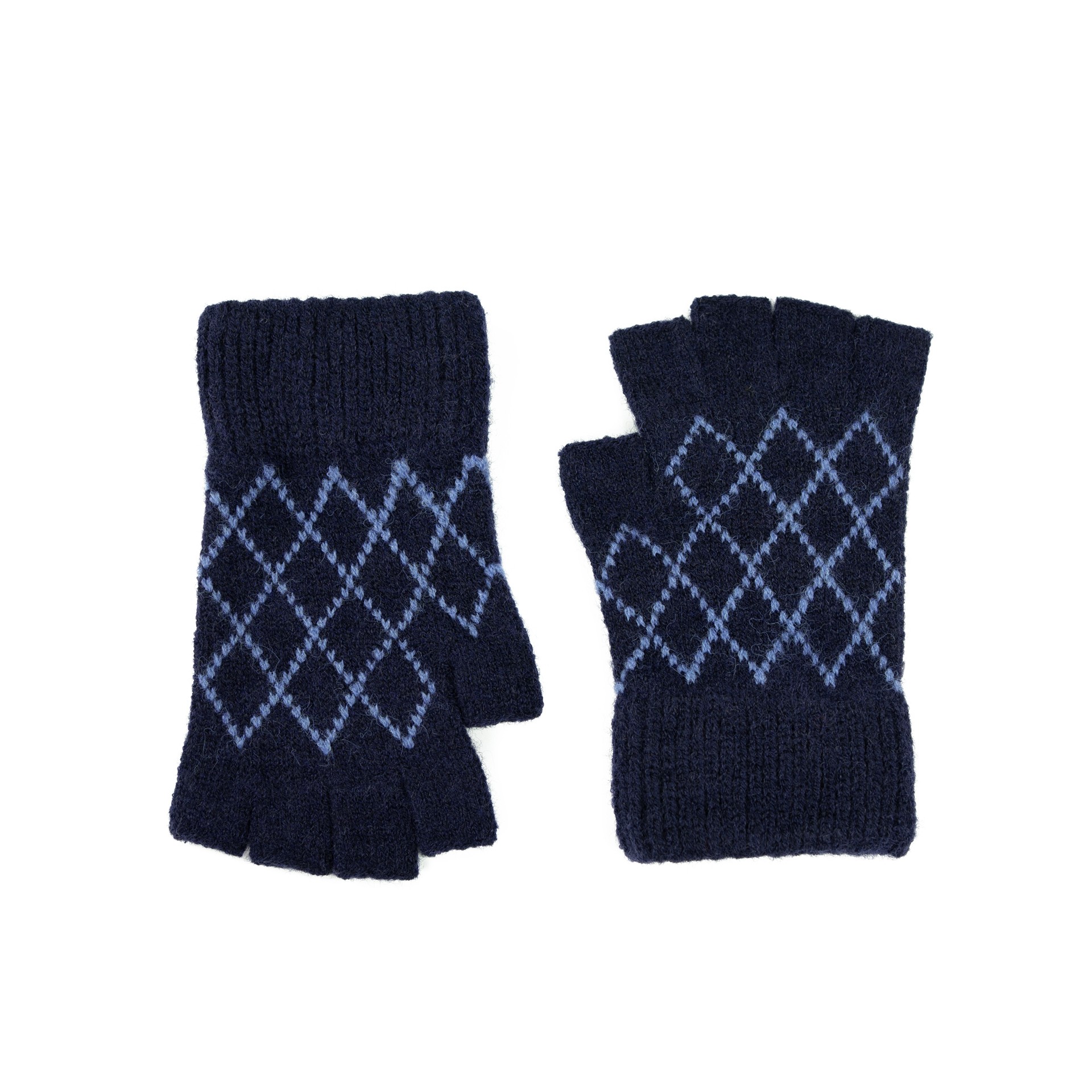 Levně Art Of Polo Woman's Gloves Rk22241 Navy Blue