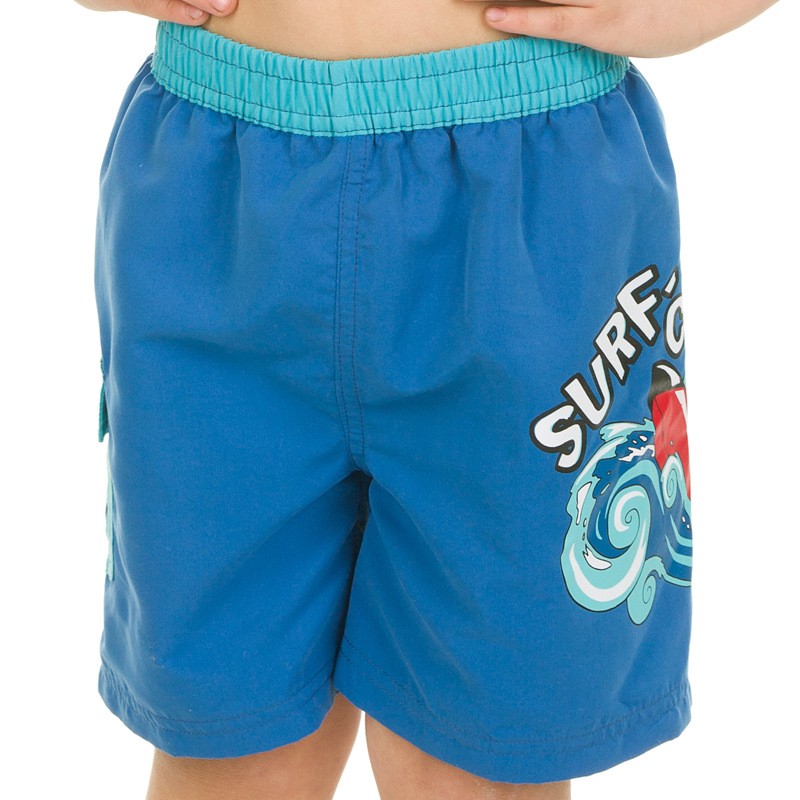 AQUA SPEED Kids's Swimming Shorts Surf-Club Navy Blue