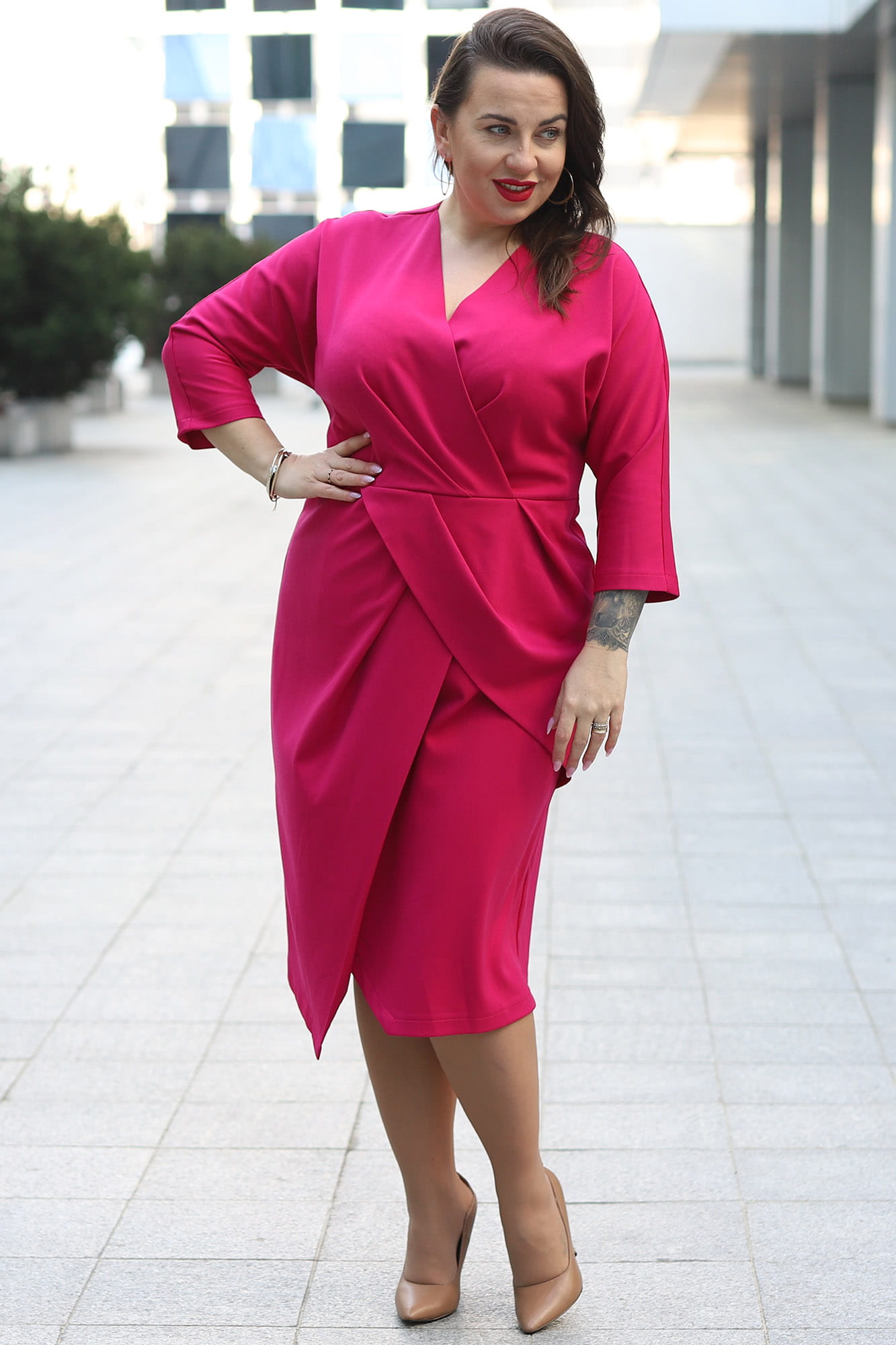 Rochie dama Karko Pink