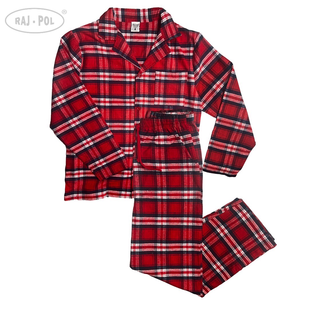 Levně Raj-Pol Man's Pyjamas Flannel