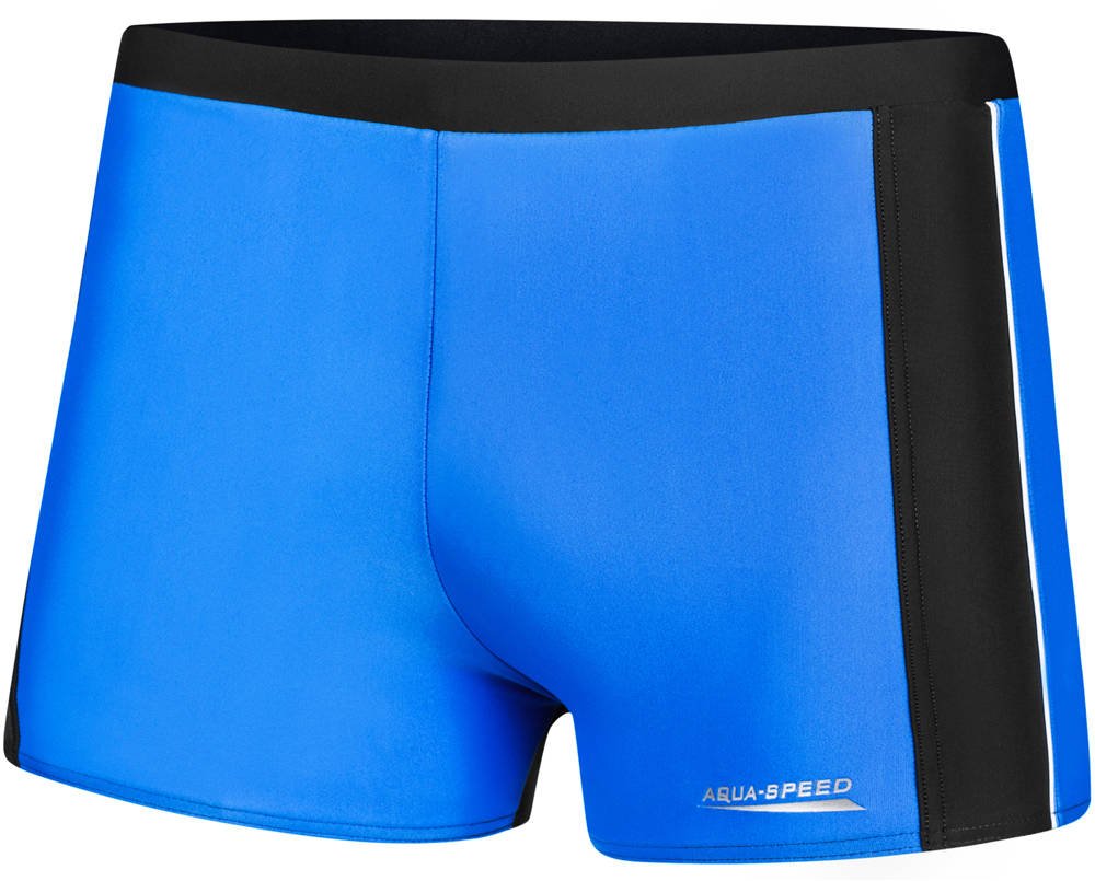 AQUA SPEED Man's Swimming Shorts Jason Blue/Graphite Pattern 23
