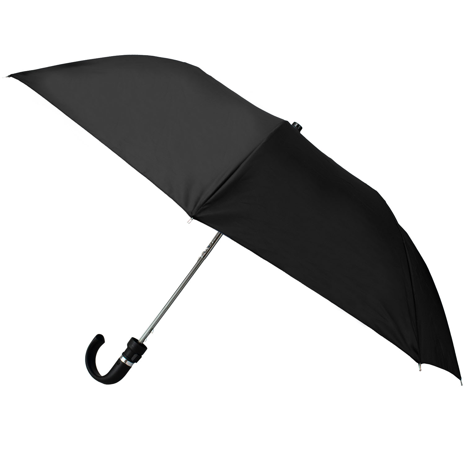 Semiline Unisex's Short Semi-Automatic Umbrella With A Wrap-Around Handle L2038-0