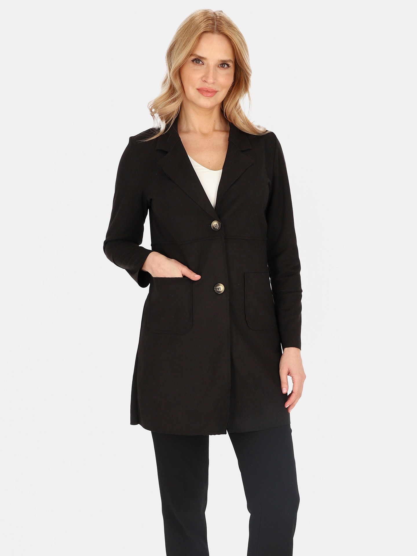 Дамско палто от изкуствен велур