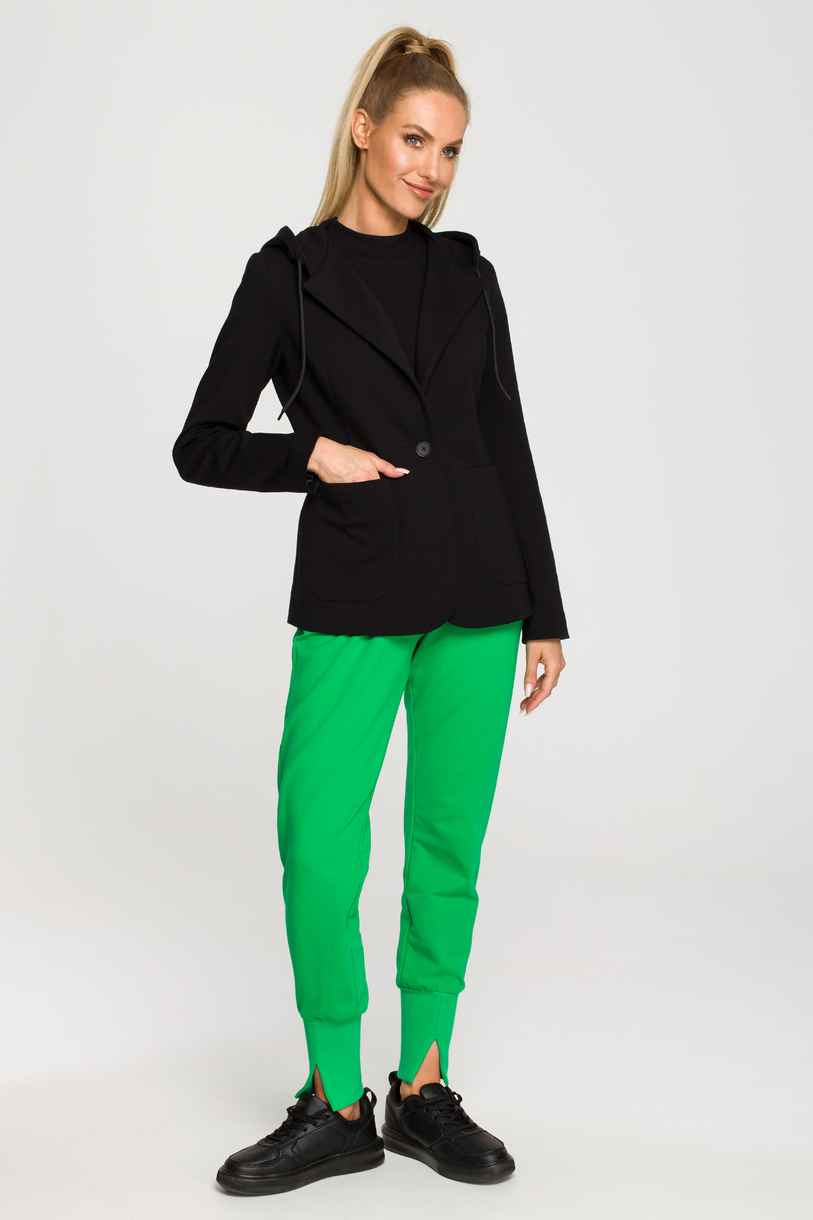 Sacou de damă Made of Emotion Made_Of_Emotion_Jacket_M691_Black