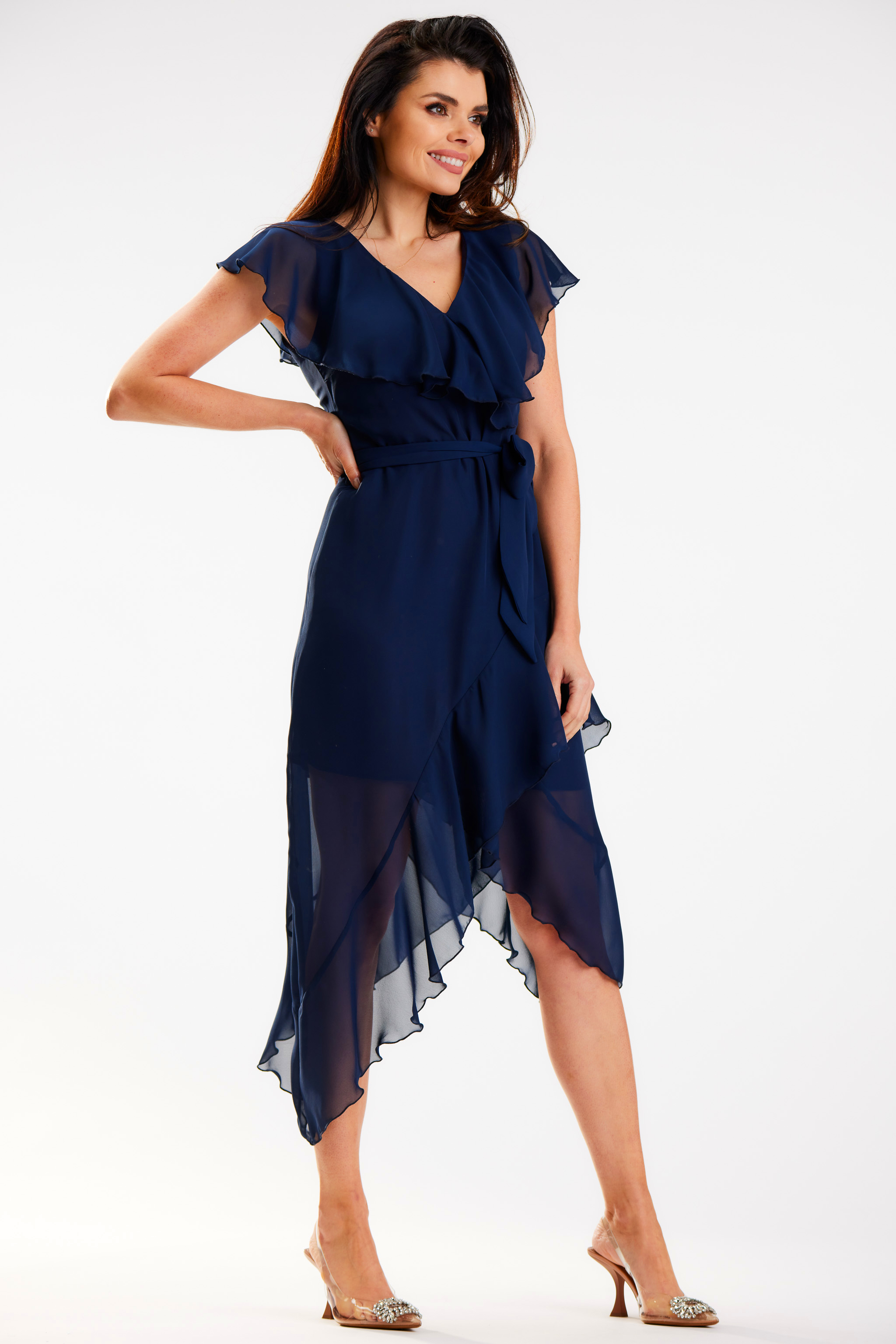 Rochie pentru femeie Awama A574 Bleumarin