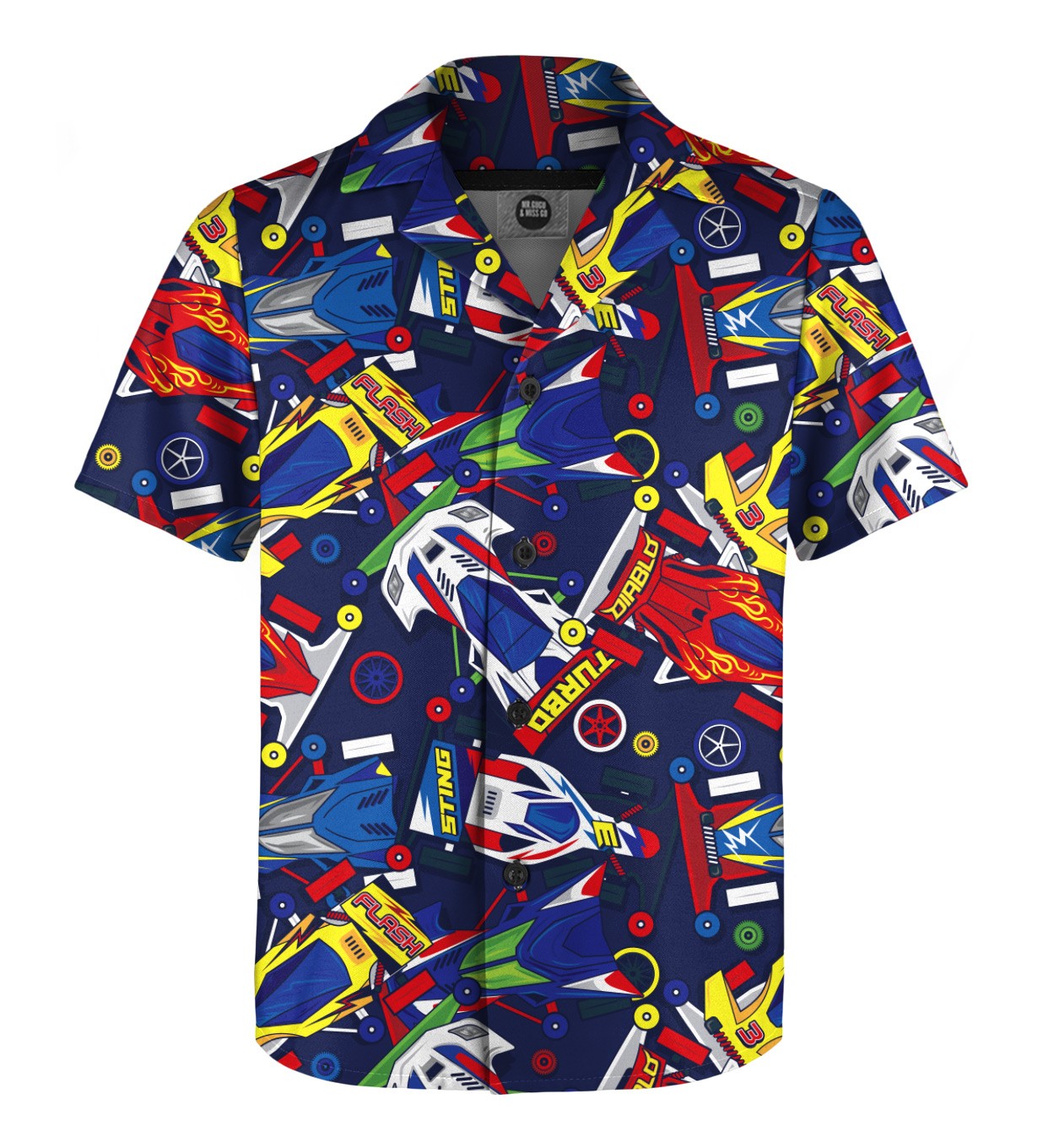 Mr. GUGU & Miss GO Kids's Shirt SH-K1608 Navy Blue