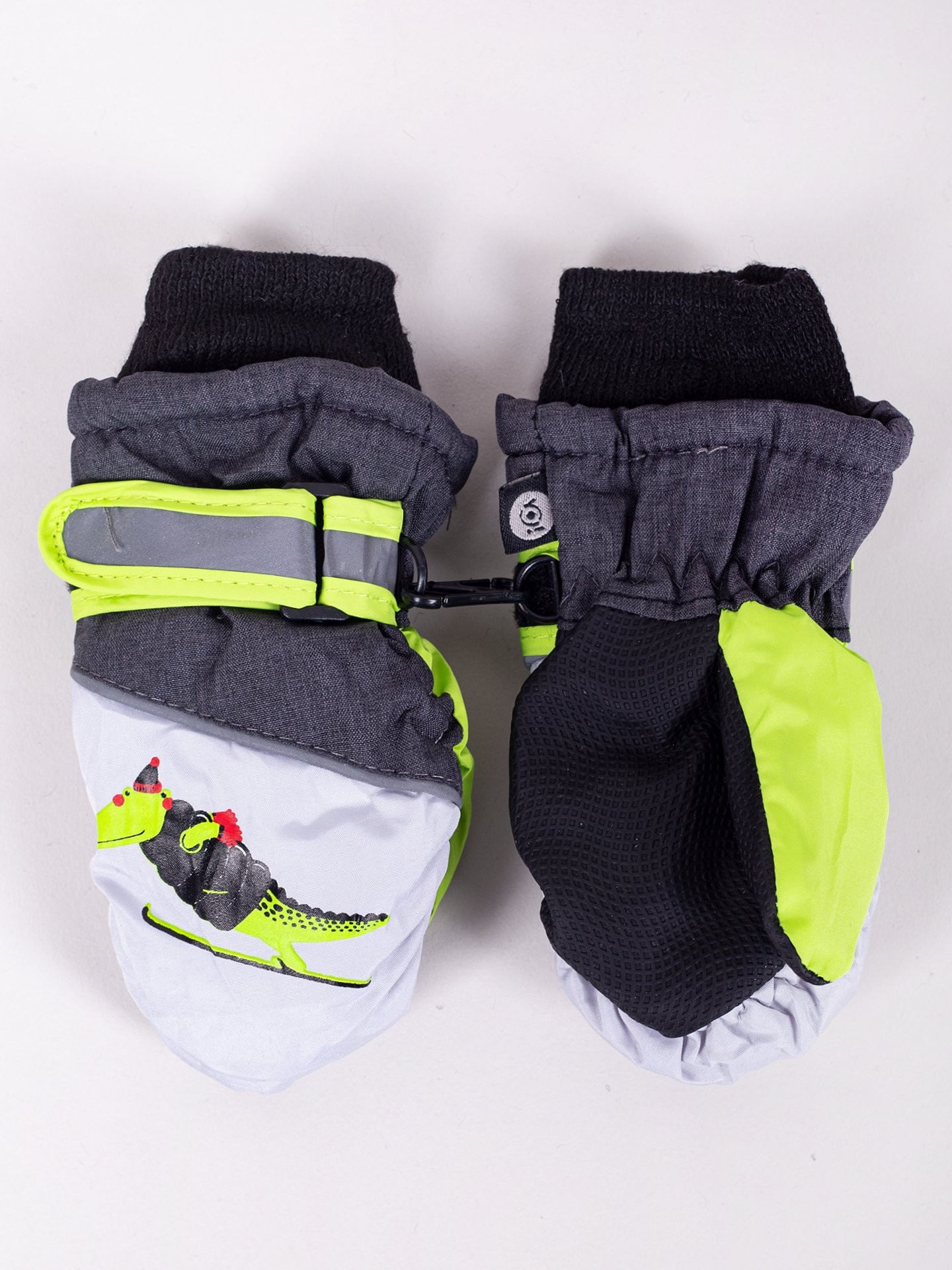Levně Yoclub Kids's Children's Winter Ski Gloves REN-0220C-A110