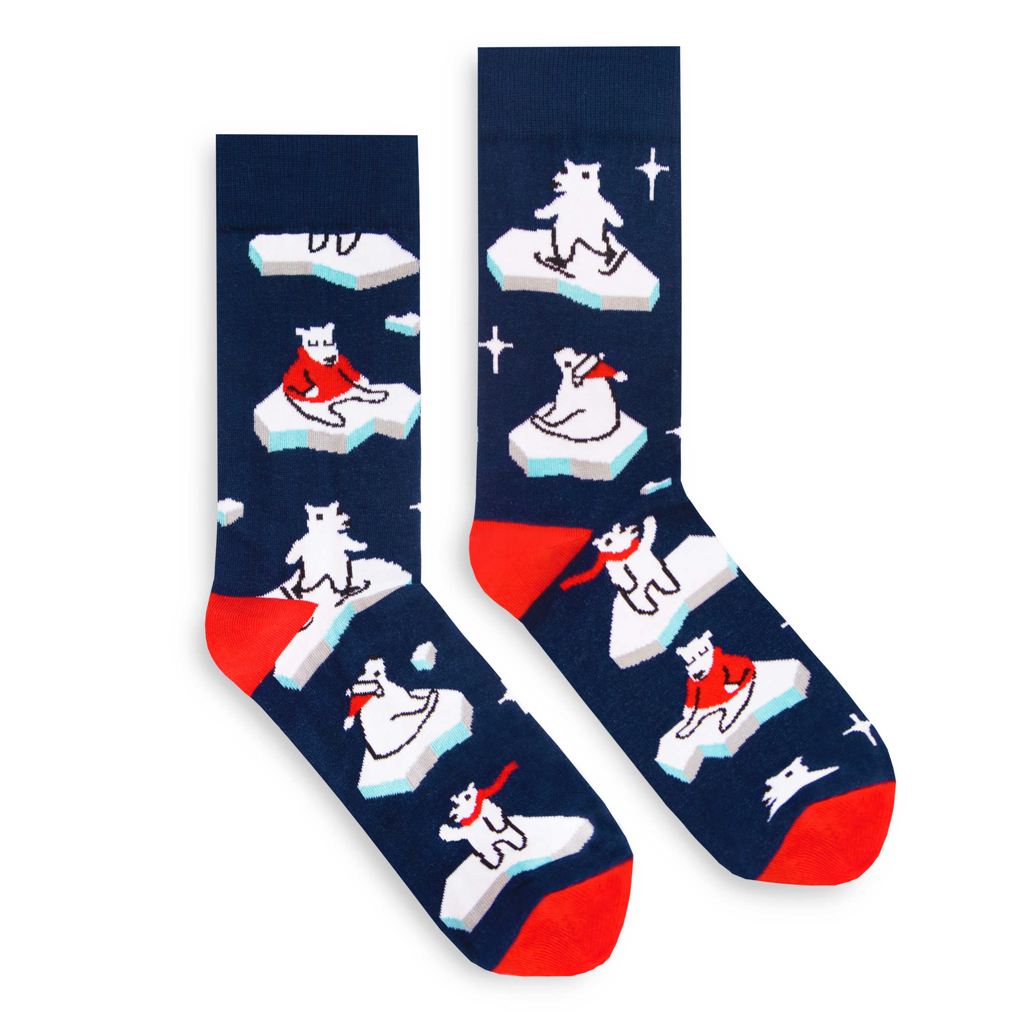 Levně Banana Socks Unisex's Socks Classic Polar Bear