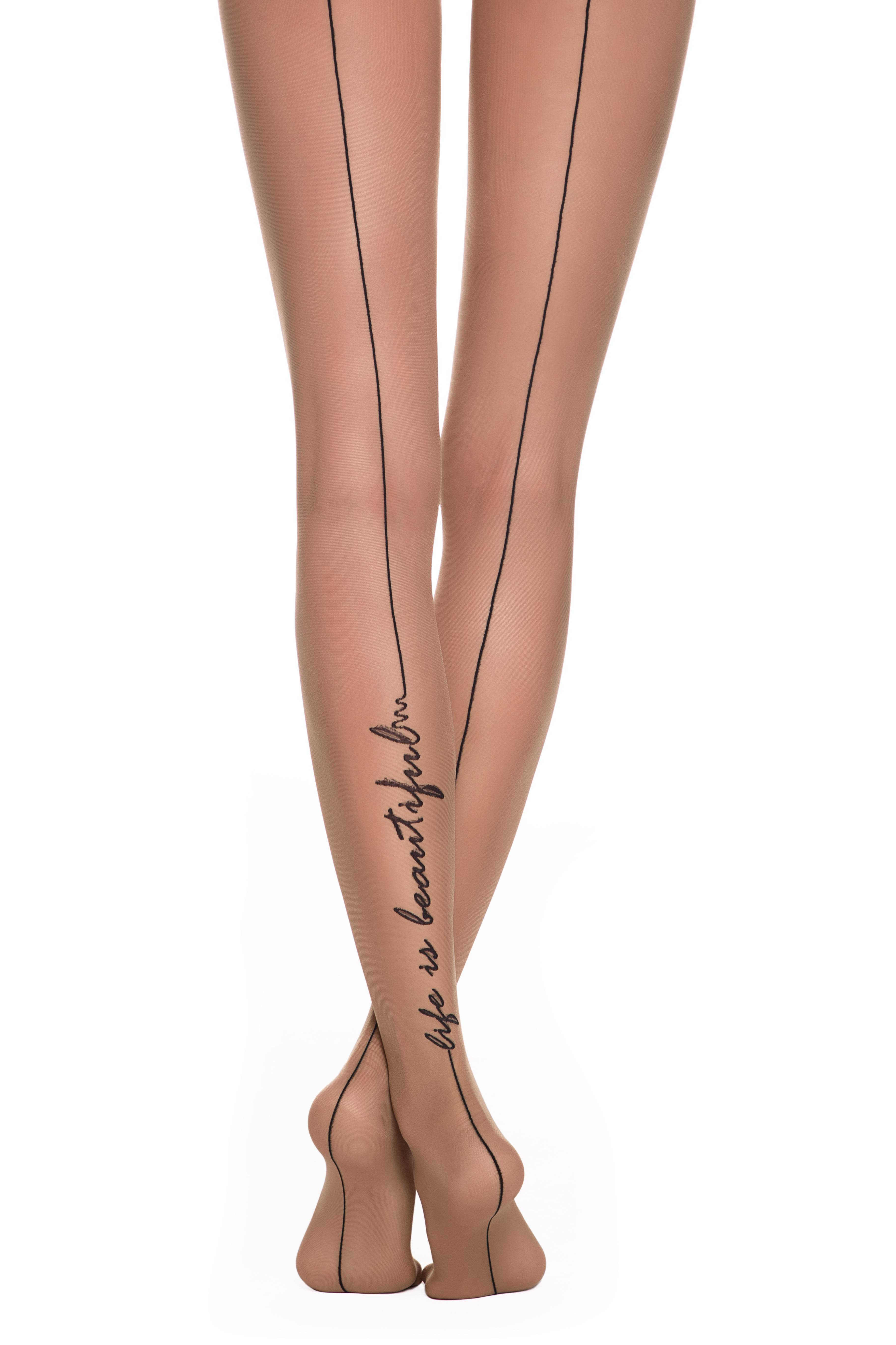 Conte Woman's Tights & Thigh High Socks Euro-Package Bronz
