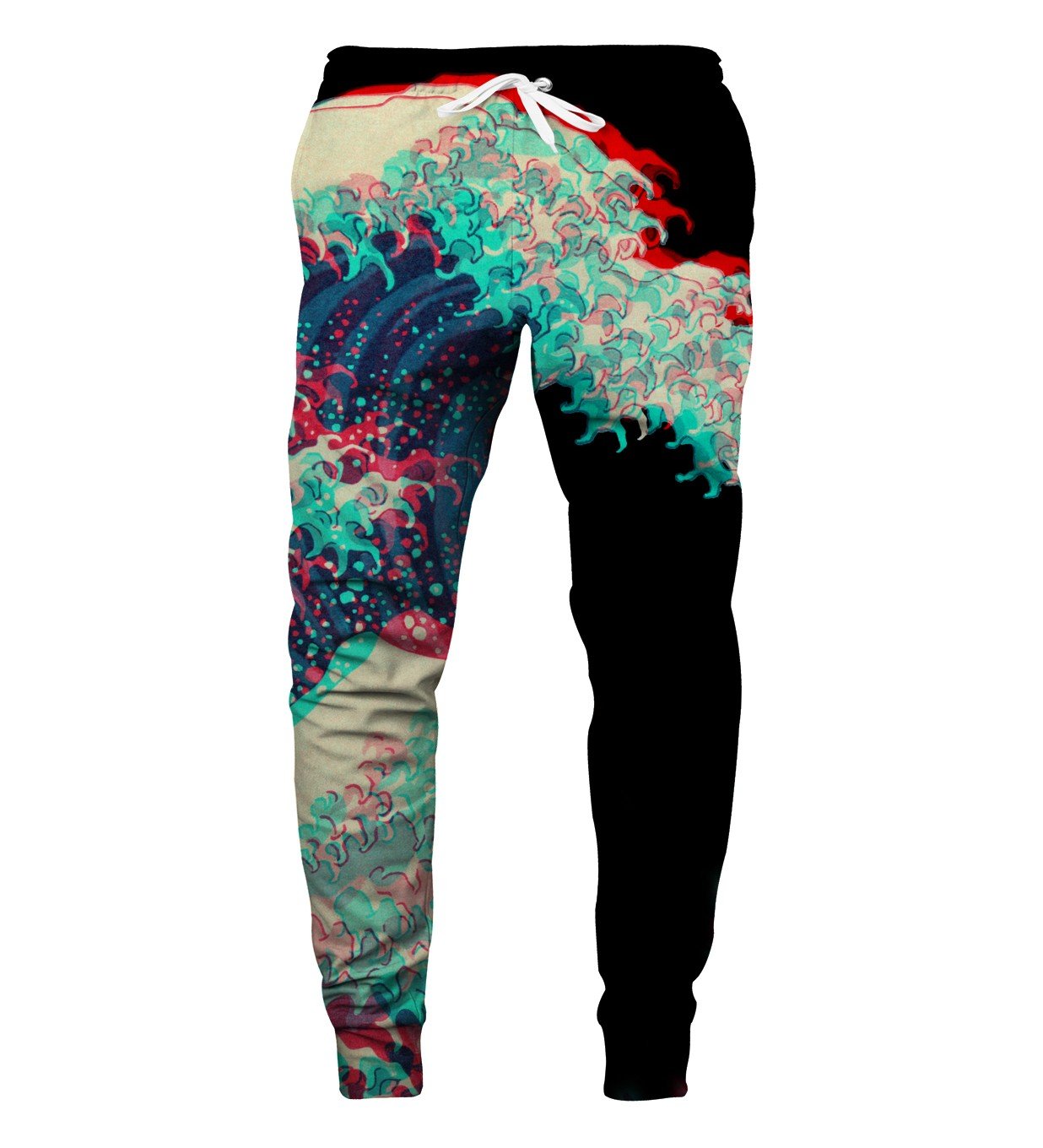 Levně Aloha From Deer Unisex's Great Wave 3D Sweatpants SWPN-PC AFD596