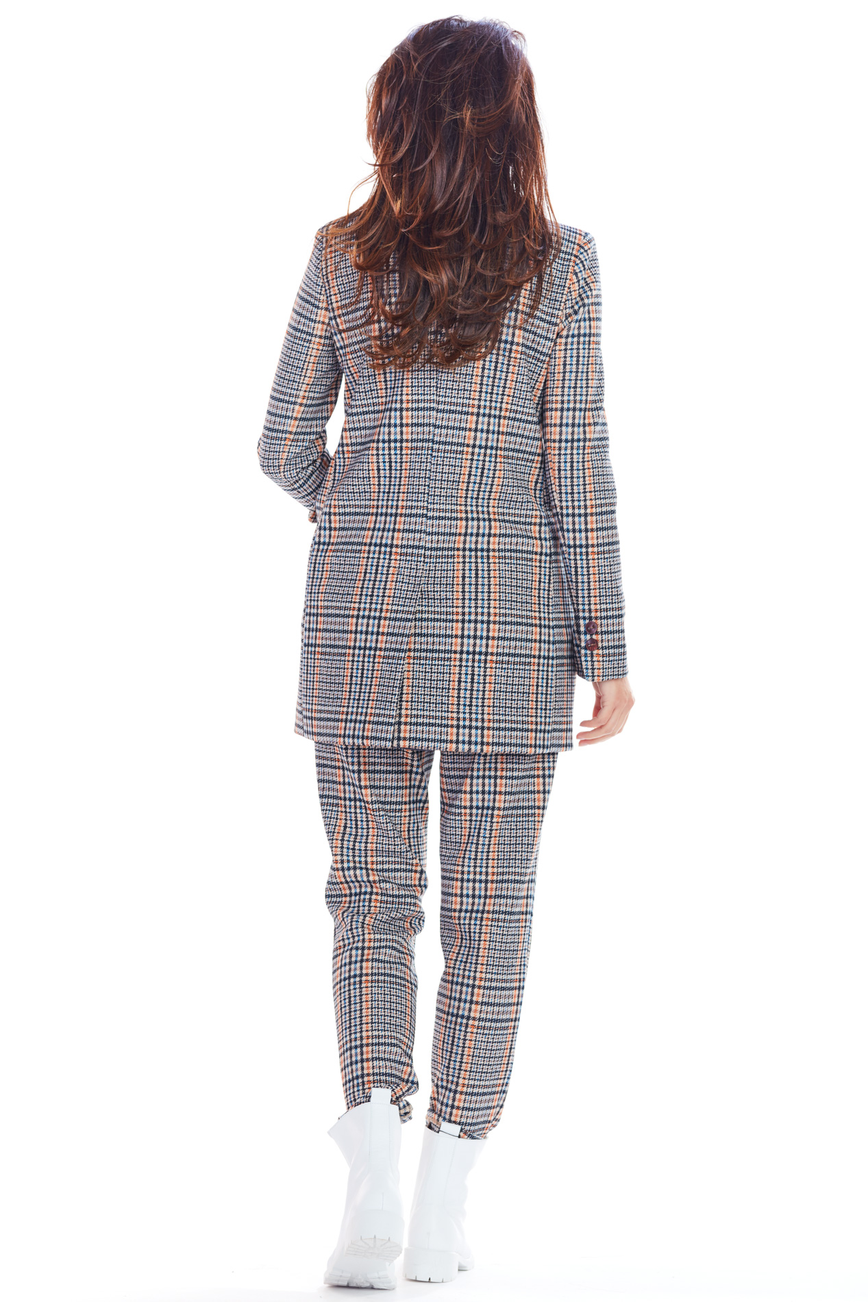 Sacou dama Awama Checkered