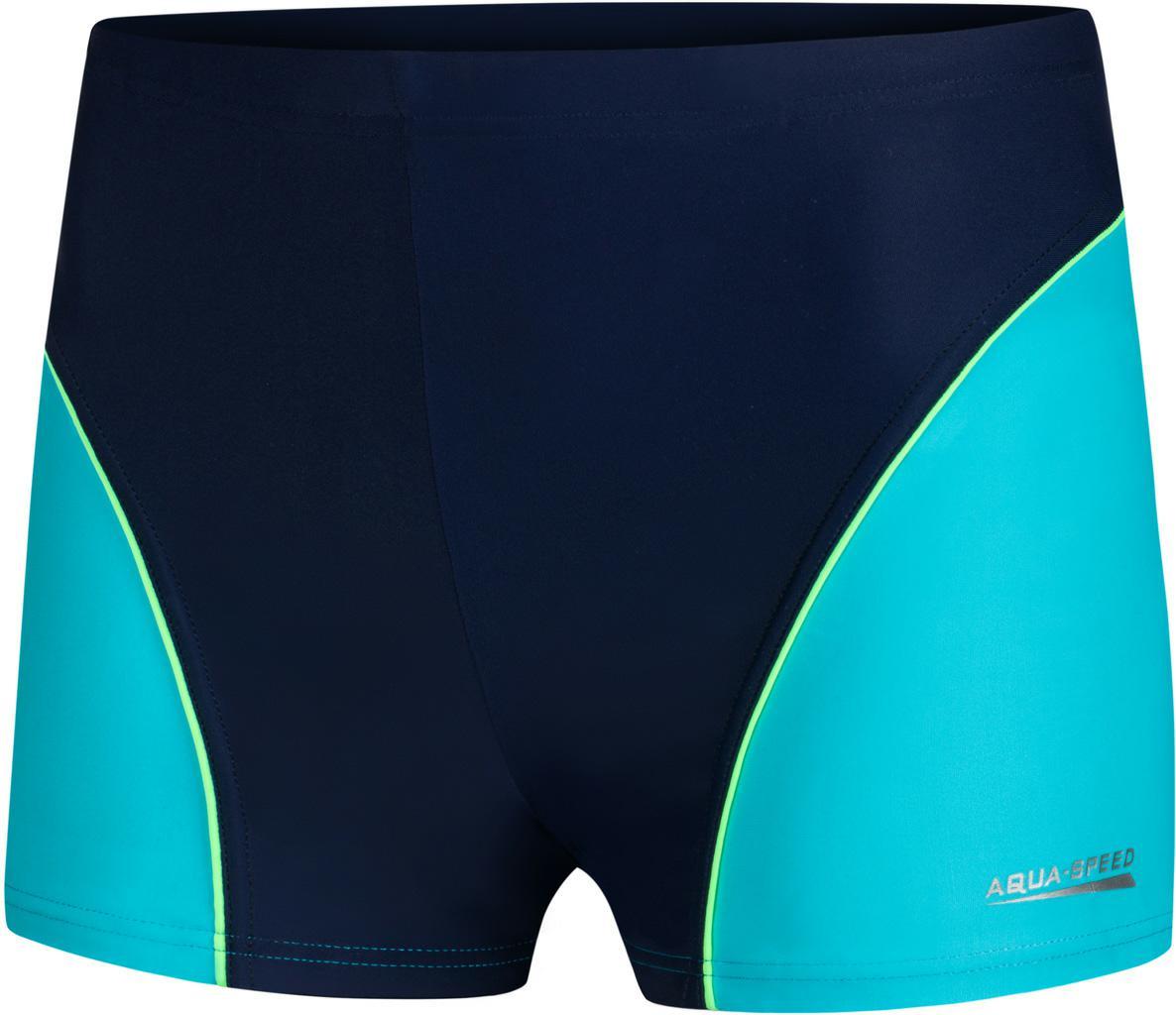 AQUA SPEED Kids's Swimming Shorts Leo Navy Blue