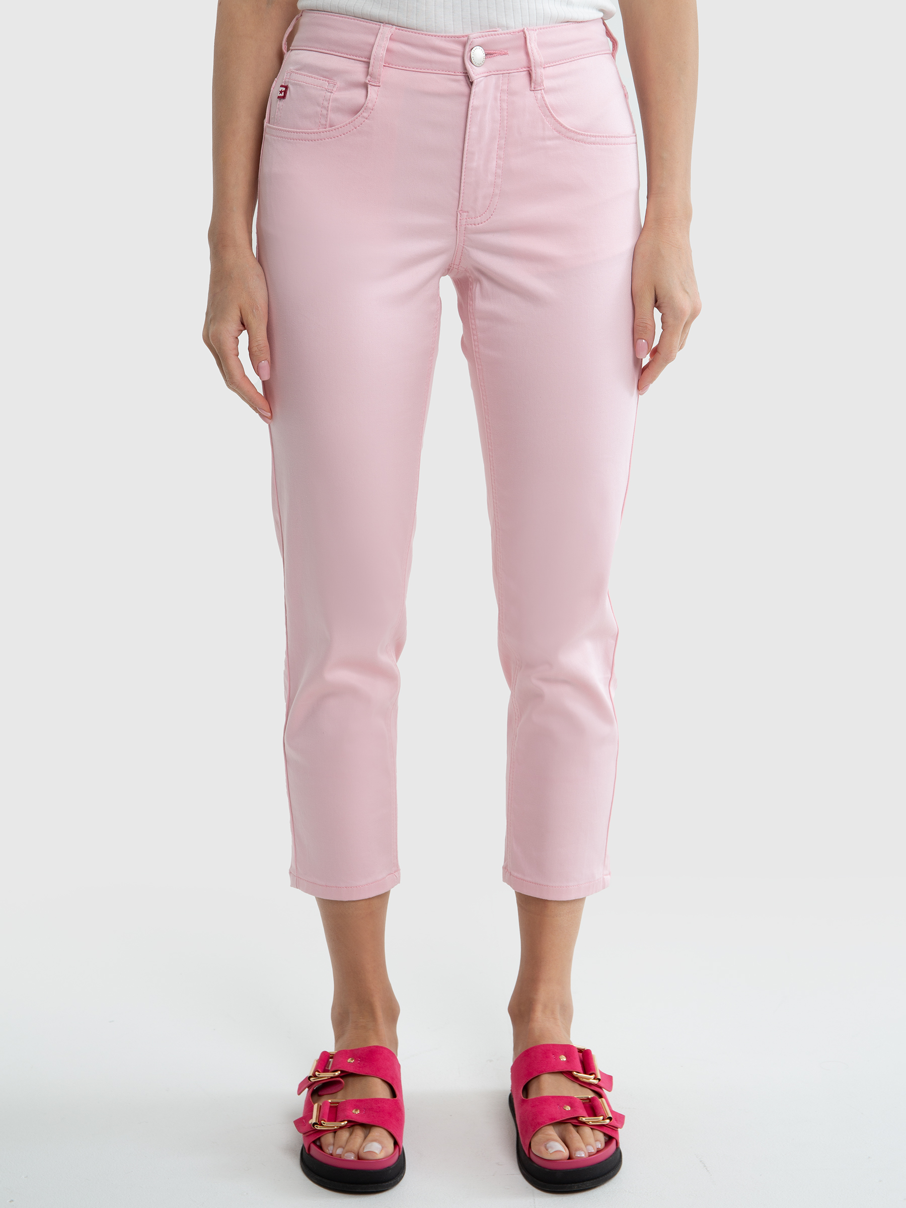 Big Star Woman's Tapered Trousers Non Denim 350011  600