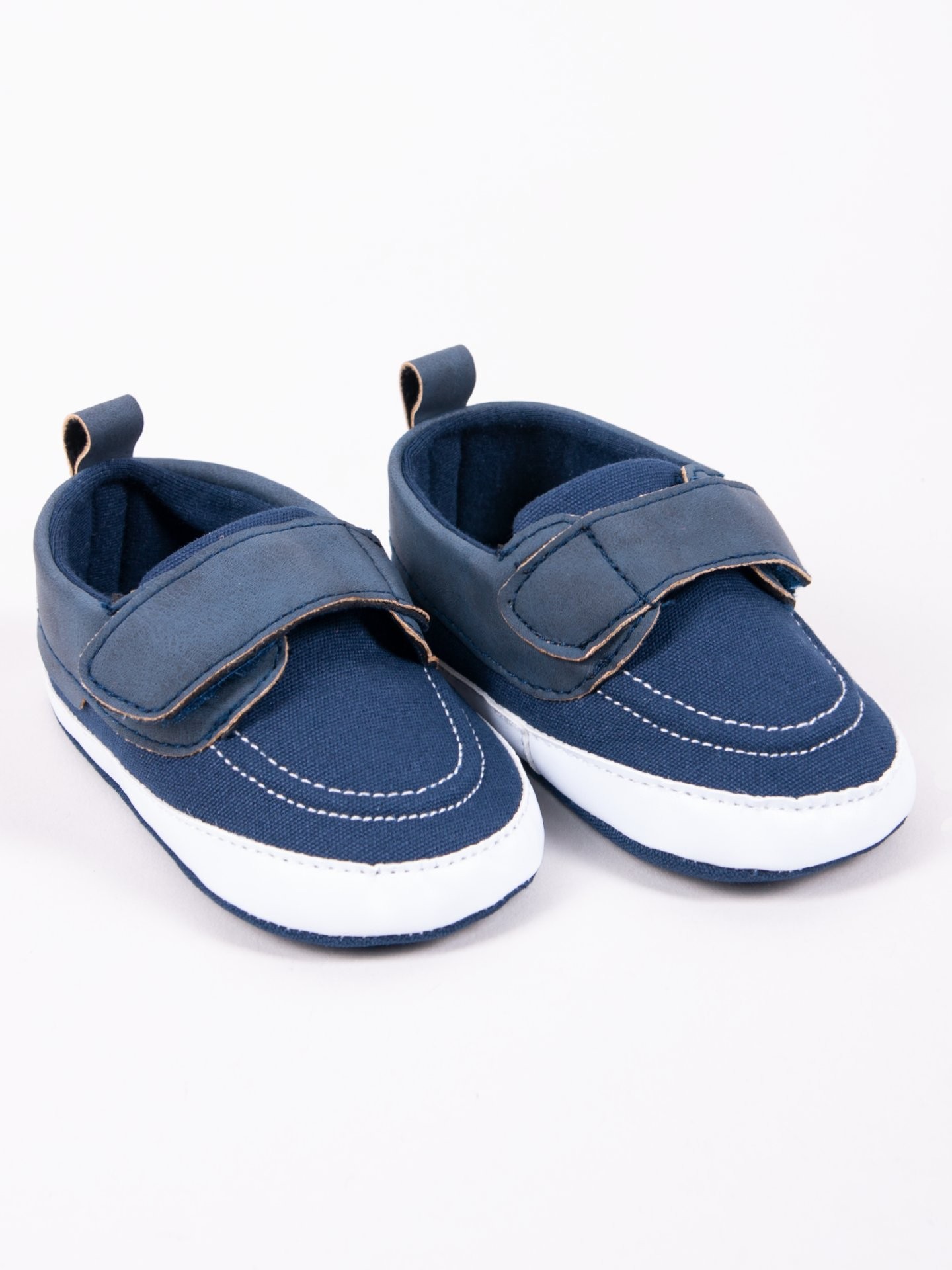 Levně Yoclub Kids's Baby Boy Shoes OBO-0178C-1900 Navy Blue