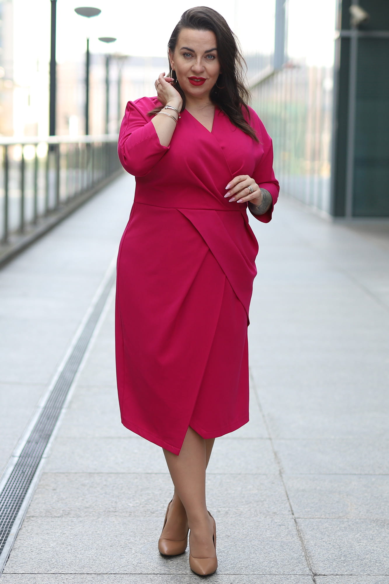 Rochie dama Karko Pink