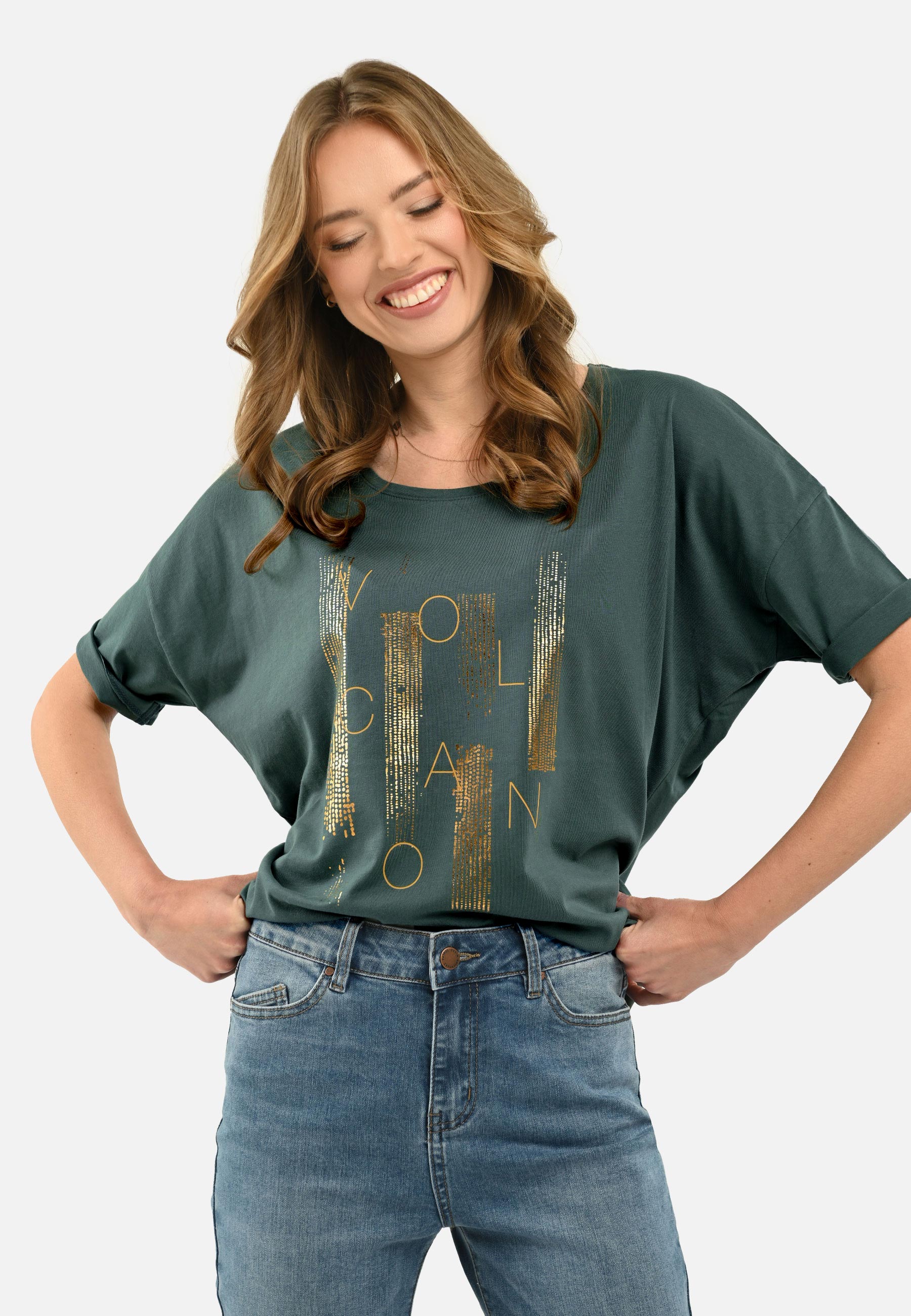 Volcano Woman's T-Shirt T-Can