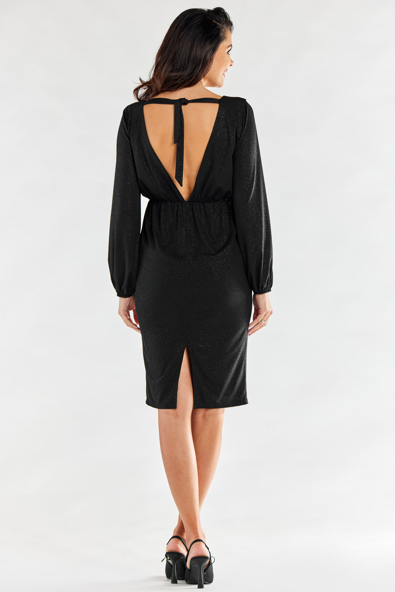 Awama Woman's Dress A551 Black