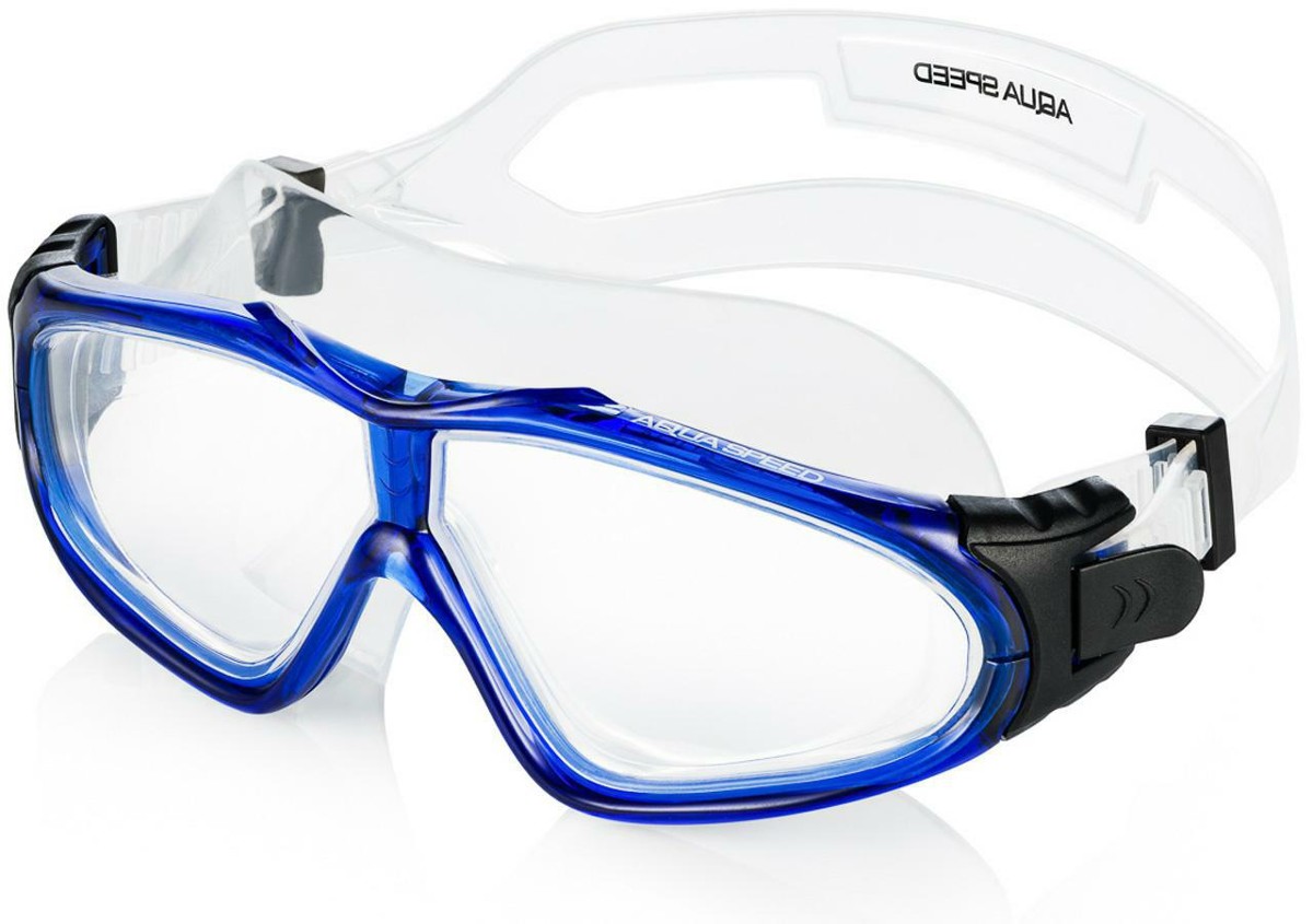 AQUA SPEED Unisex's Goggles Sirocco Navy Blue