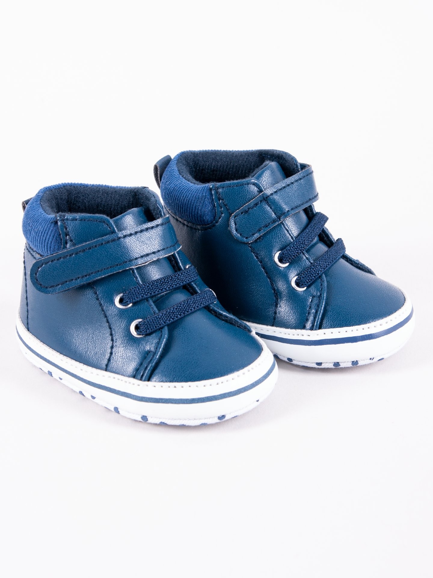 Levně Yoclub Kids's Baby Boy's Shoes OBO-0198C-1900 Navy Blue