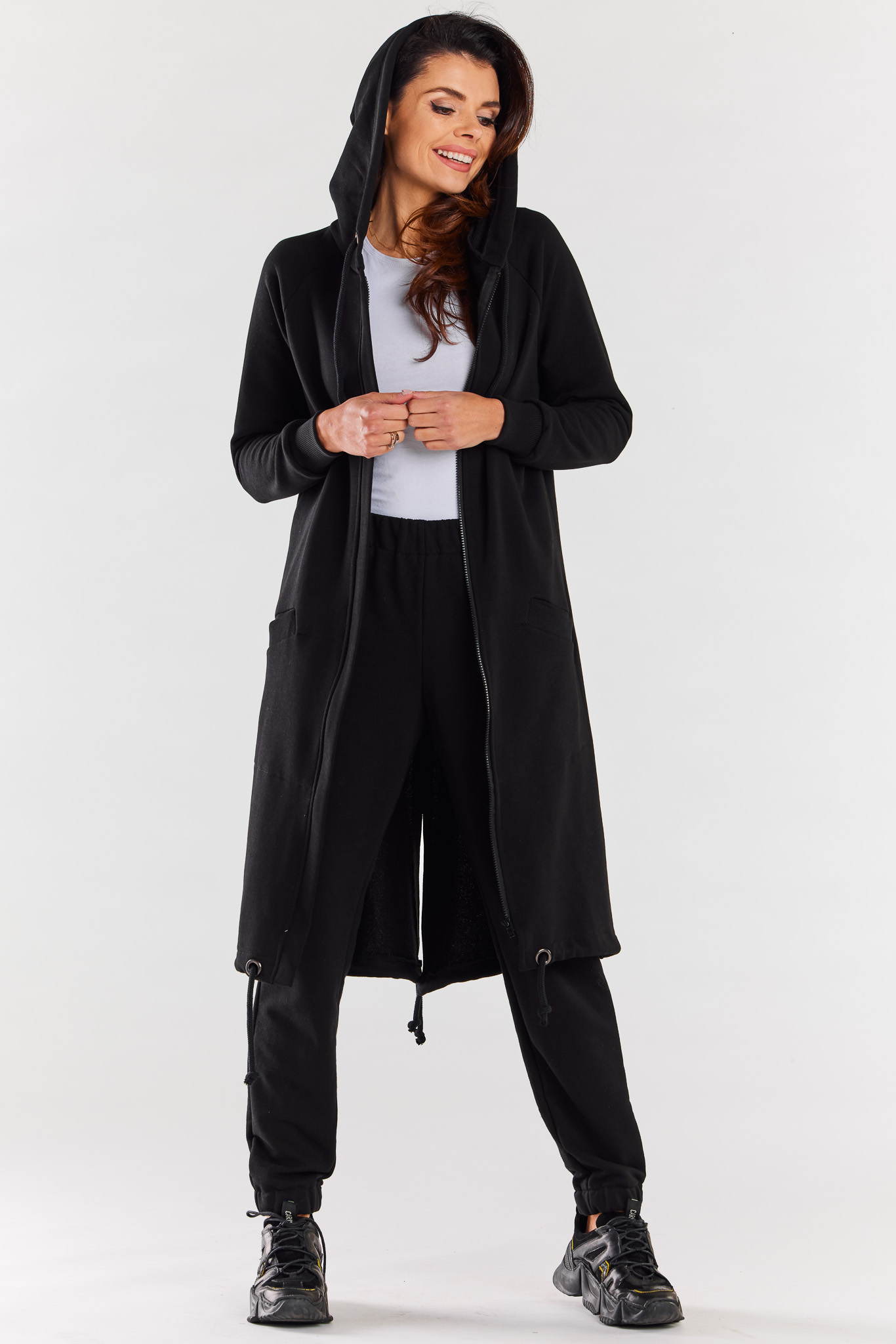 Infinite You Woman's Hoodie M278 Black
