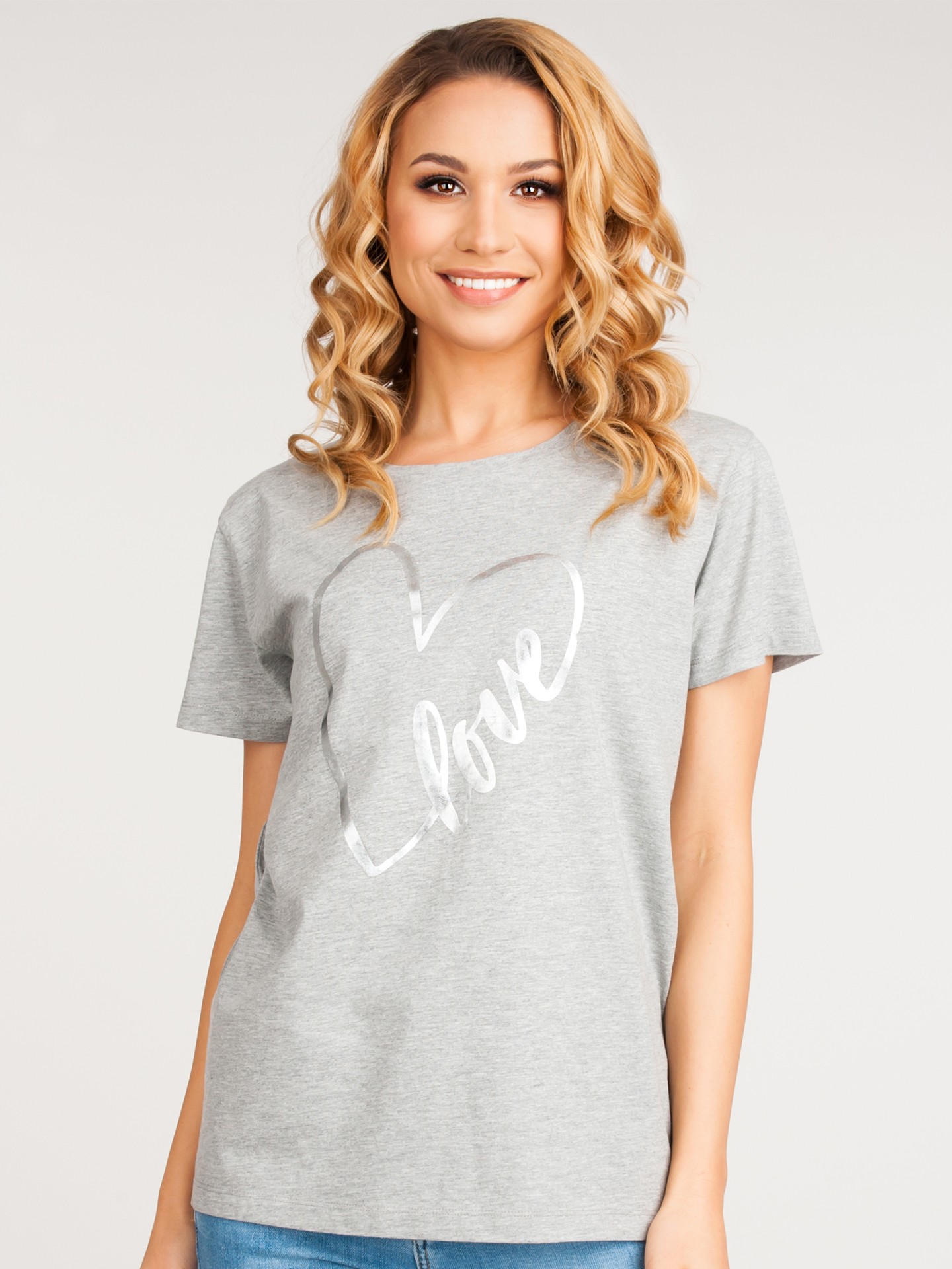 Levně Yoclub Woman's Cotton T-shirt PKK-0091K-A120