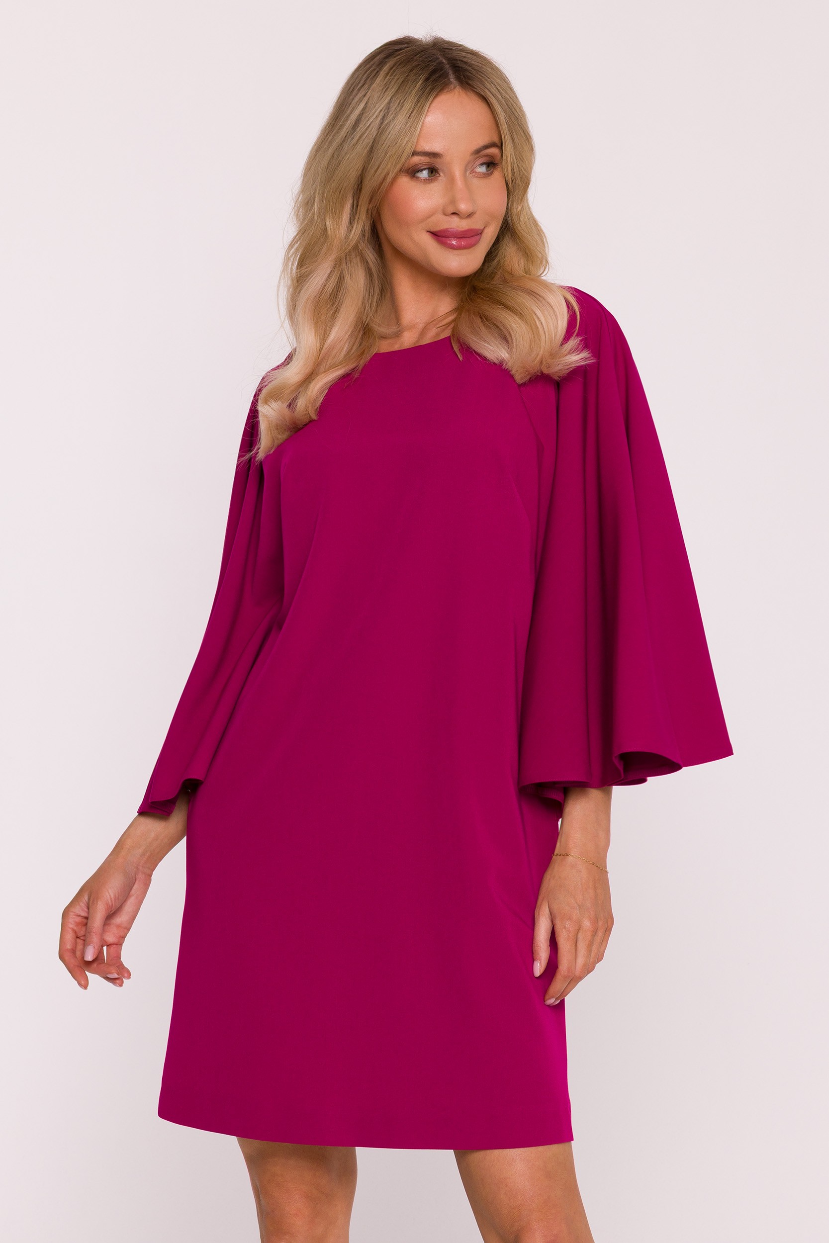 Rochie elegantă de damă cu mâneci tip liliac