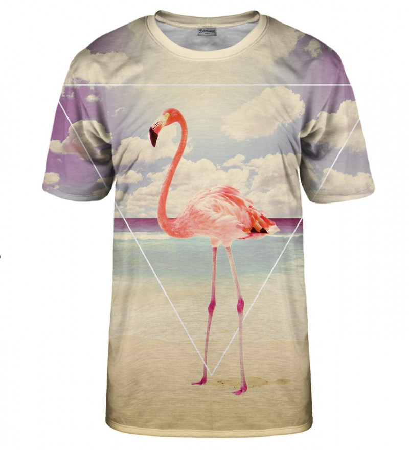 Levně Bittersweet Paris Unisex's Flamingo T-Shirt Tsh Bsp024