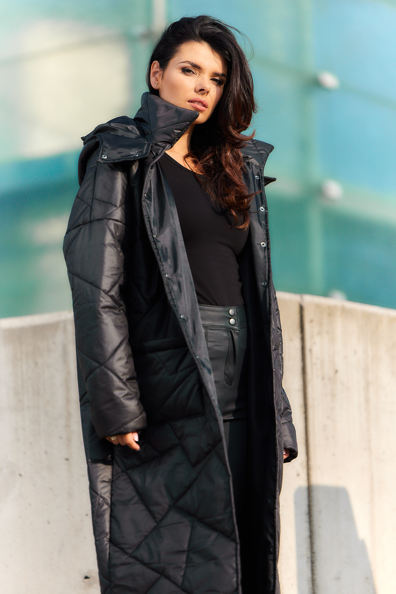 Palton pentru femeie Awama A541