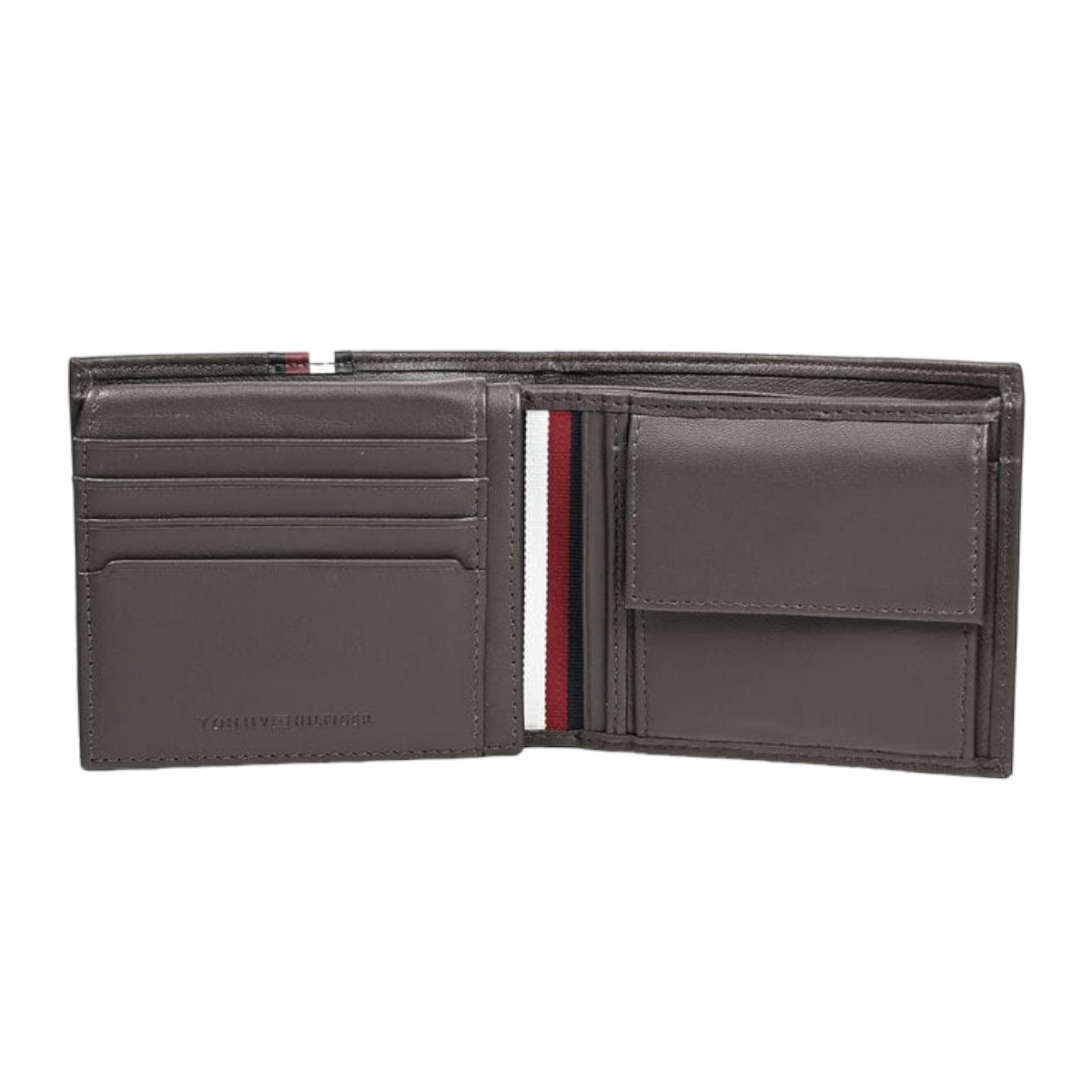 TOMMY HILFIGER MEN'S WALLET BROWN