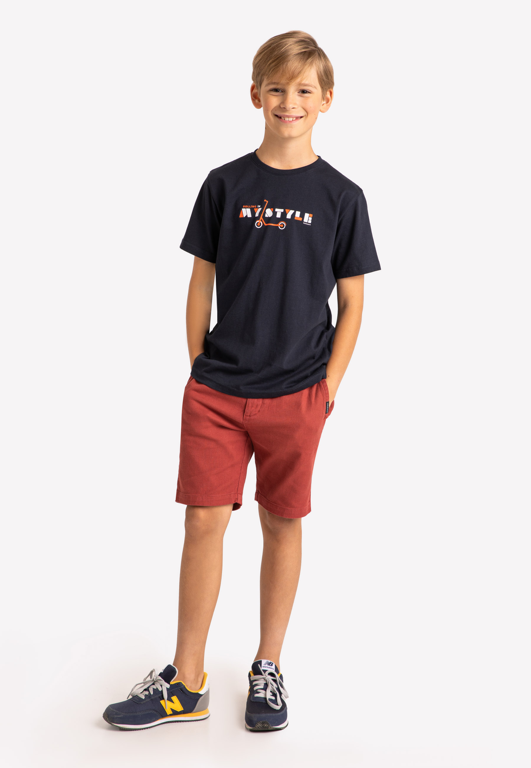 Levně Volcano Kids's Regular T-Shirt T-Scooter Junior B02417-S22