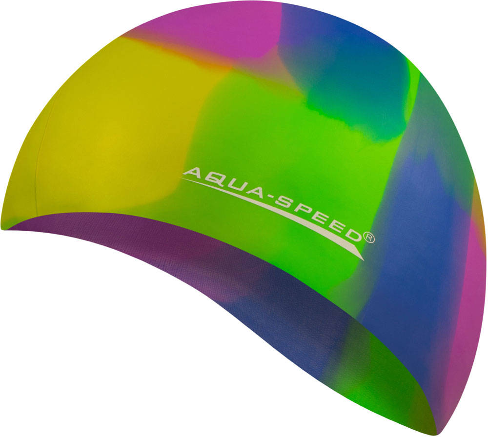 AQUA SPEED Unisex's Swimming Cap Bunt  Pattern 73