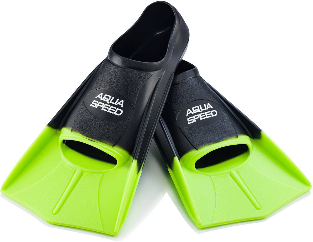 Levně AQUA SPEED Unisex's Snorkel Flippers Training Pattern 38