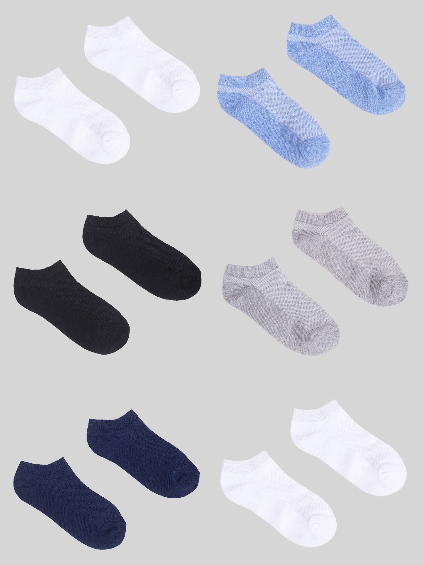 Levně Yoclub Kids's Ankle Thin Socks Basic Colours 6-Pack