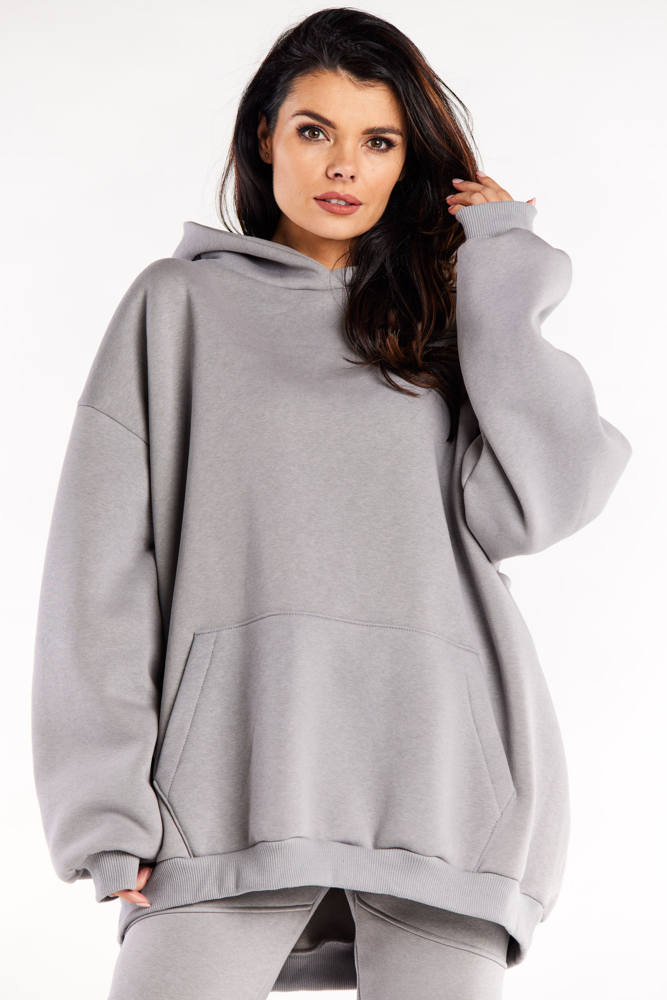 Infinite You Woman's Hoodie M323 Grey