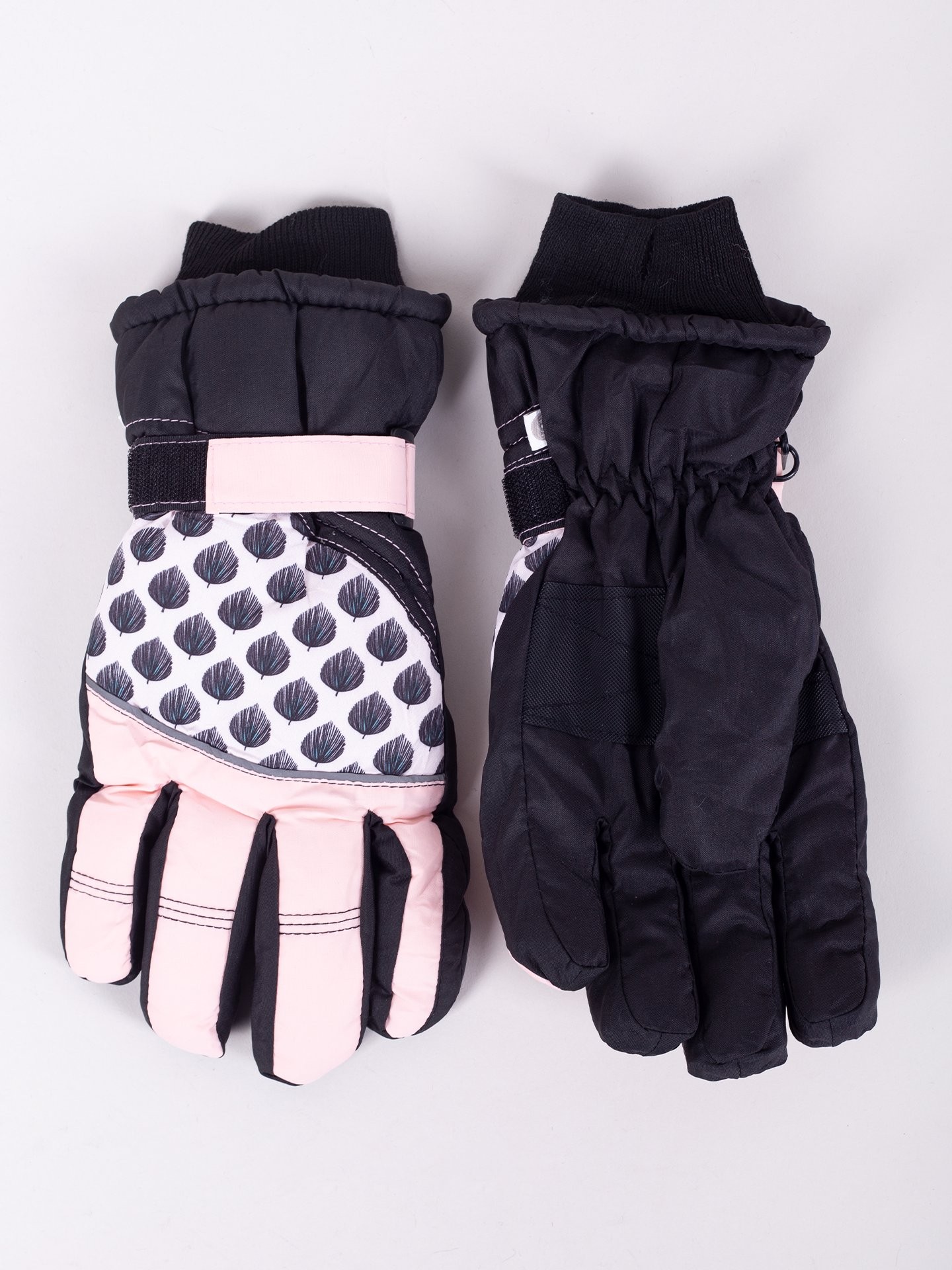 Levně Yoclub Woman's Women's Winter Ski Gloves REN-0254K-A150