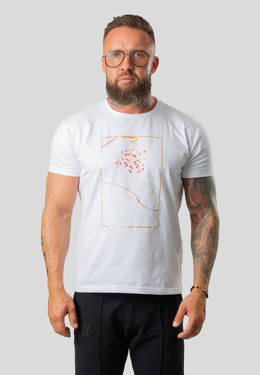 Levně TRES AMIGOS WEAR Man's T-Shirt B002-KKS2-W5J