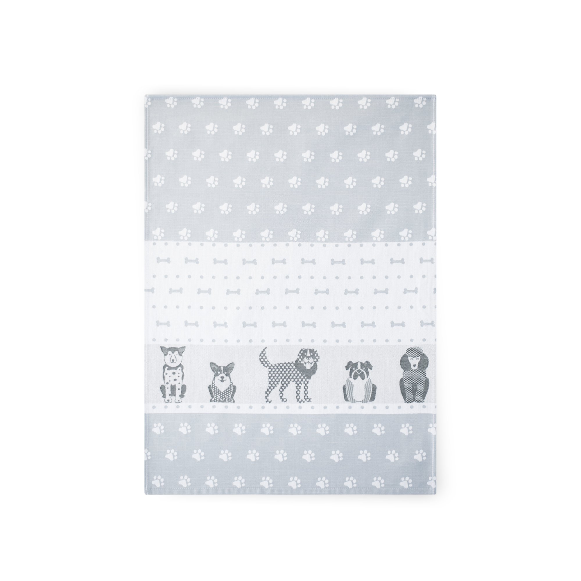 Zwoltex Unisex's Dish Towel Aleks Grey/Pattern