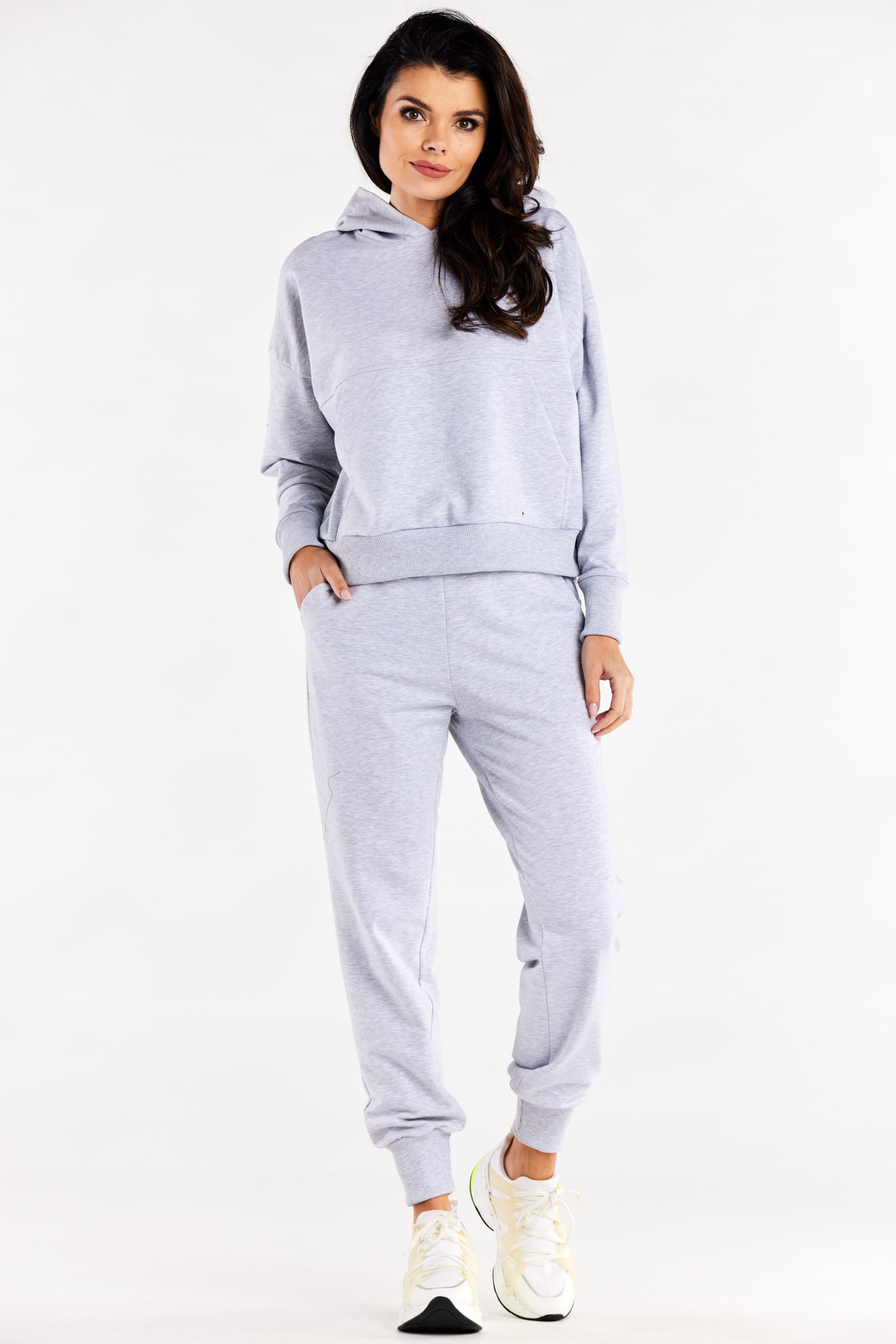 Infinite You Woman's Pants M319 Grey