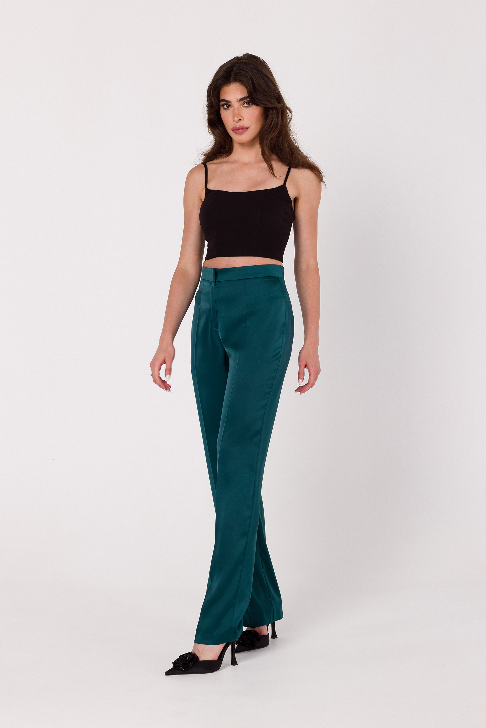 Makover Woman's Trousers K174